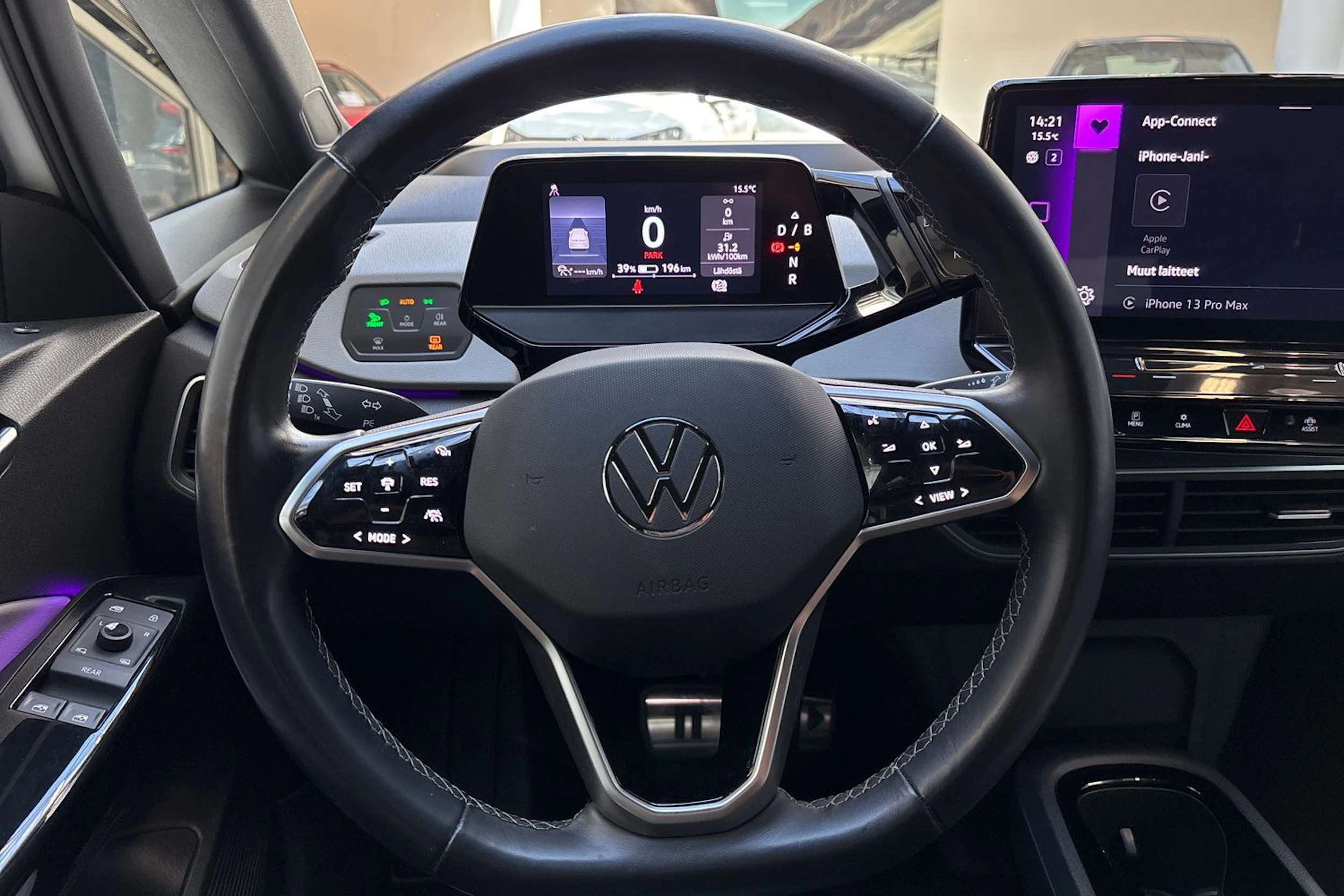 Valkoinen Volkswagen ID.3 2023 kuva 20.