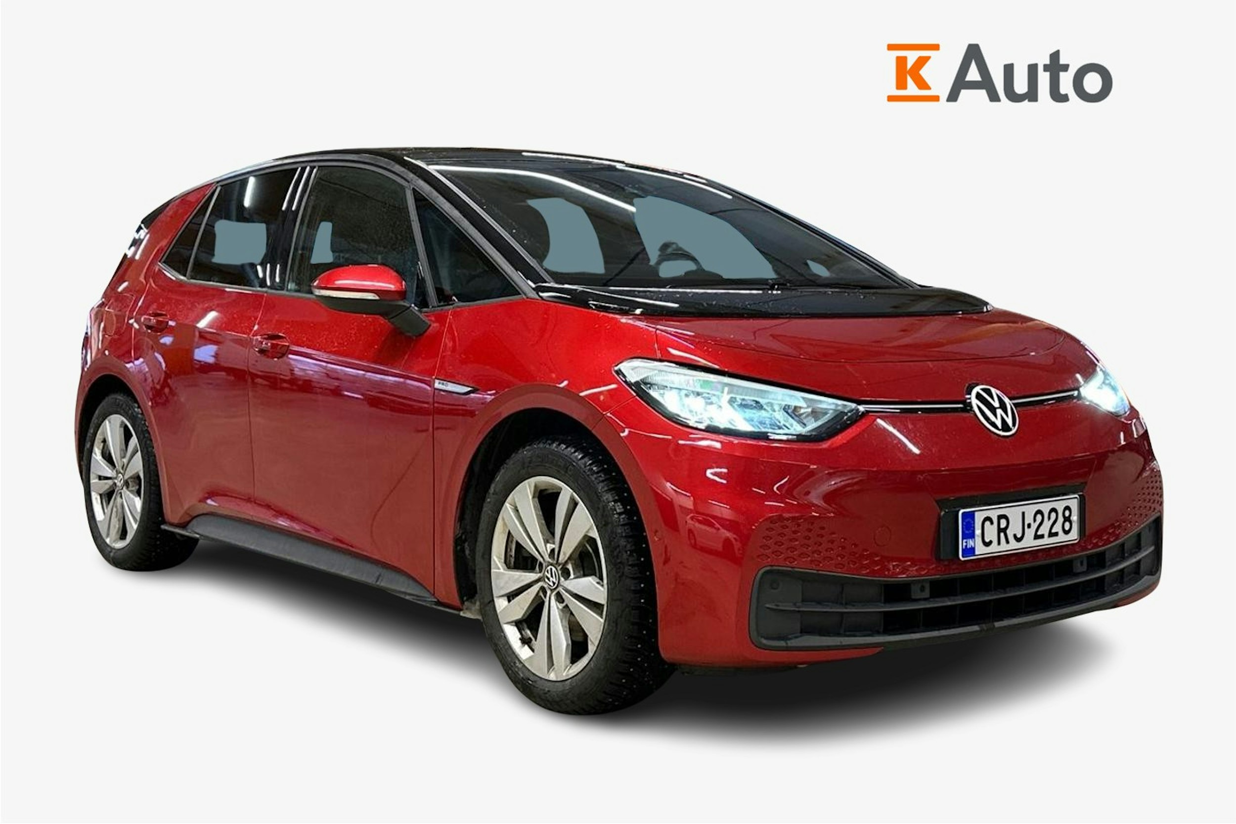 punainen Volkswagen ID.3 2023 kuva 1.