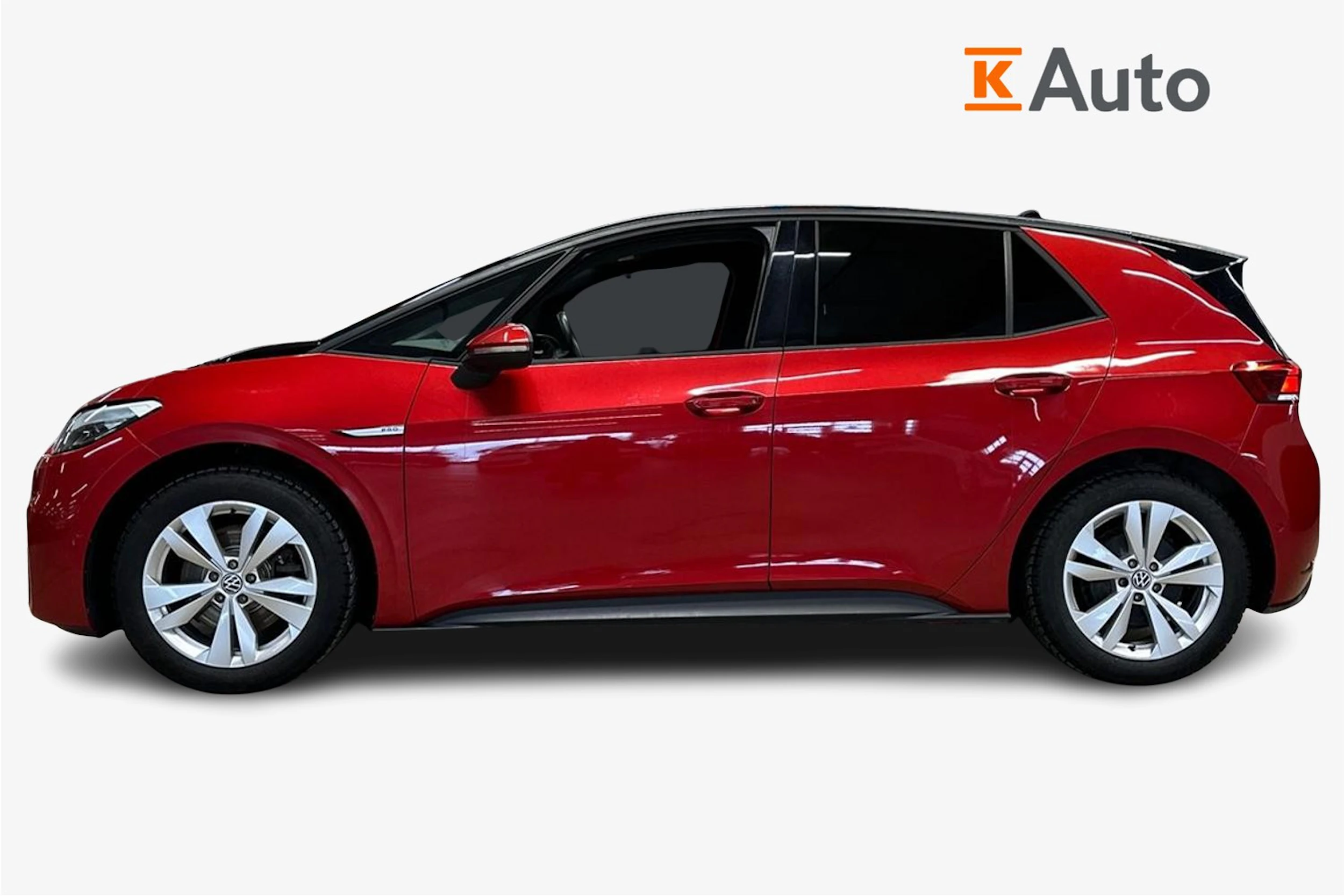 punainen Volkswagen ID.3 2023 kuva 6.