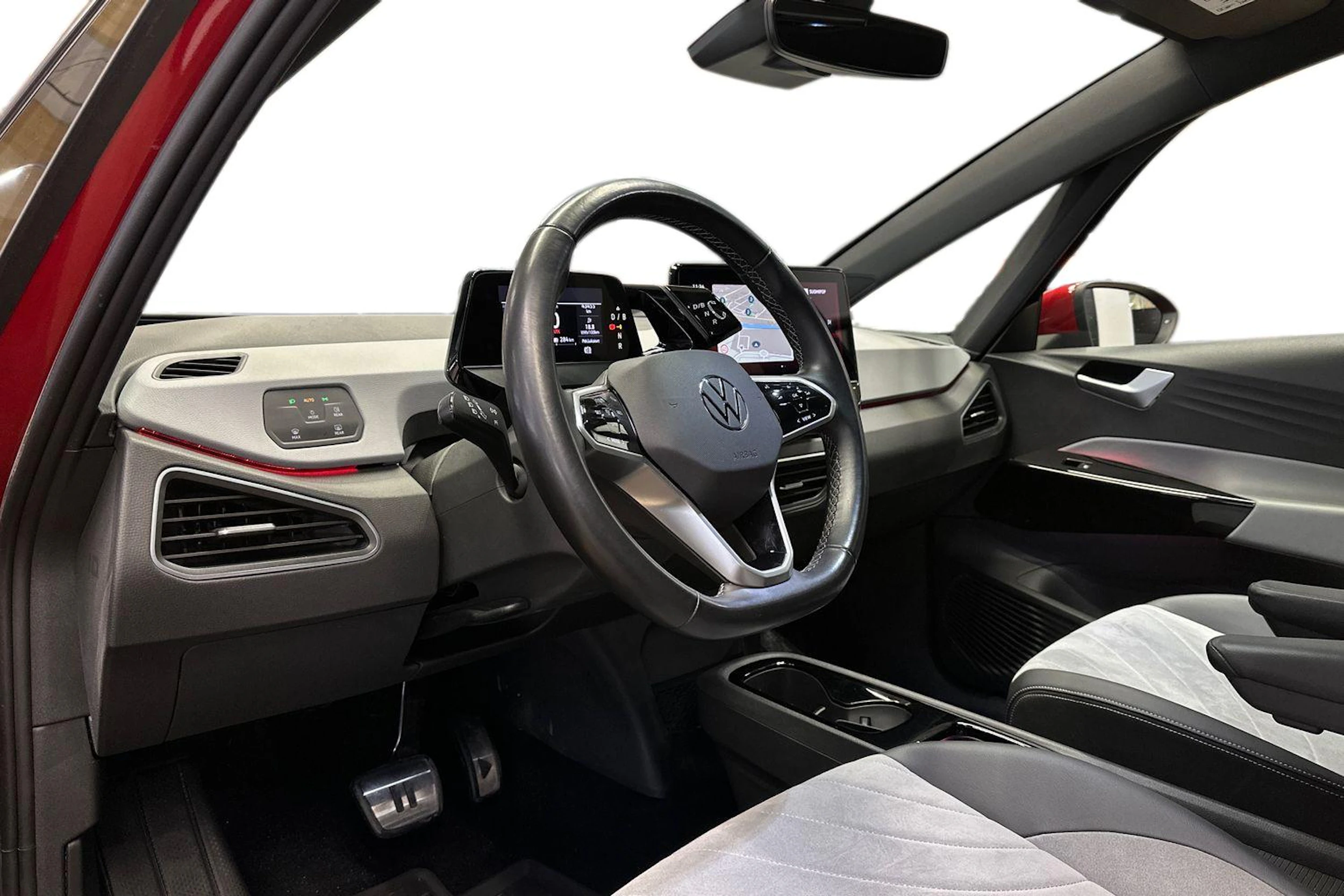 punainen Volkswagen ID.3 2023 kuva 7.