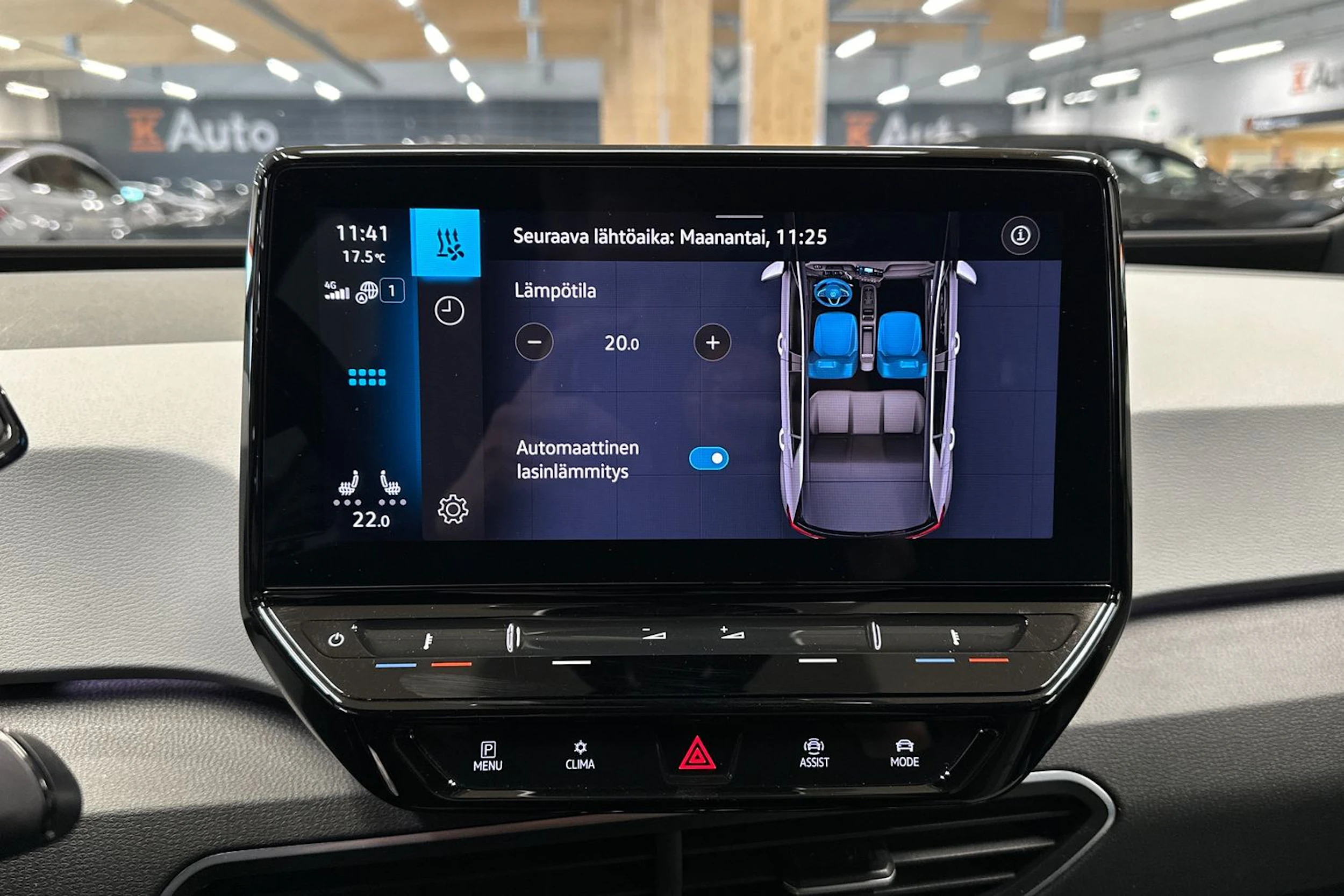 punainen Volkswagen ID.3 2023 kuva 20.