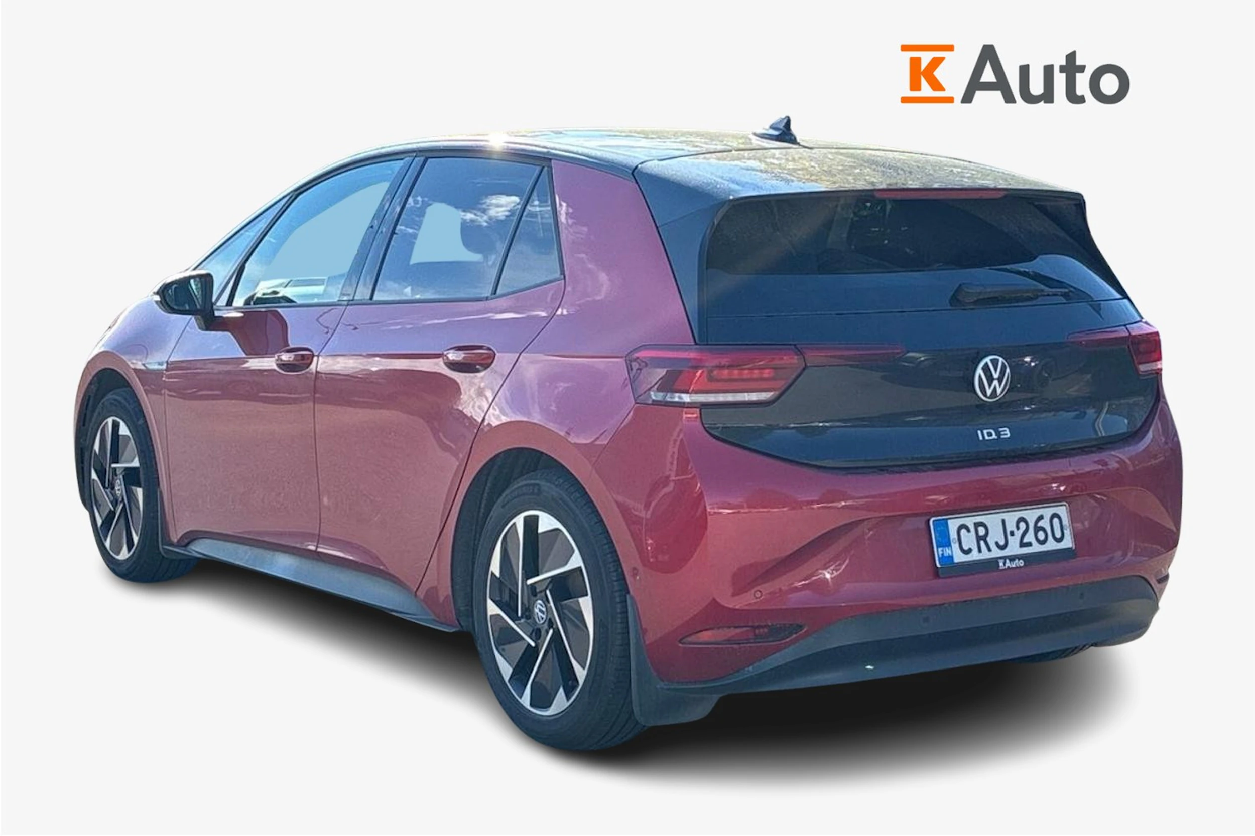 punainen Volkswagen ID.3 2023 kuva 2.