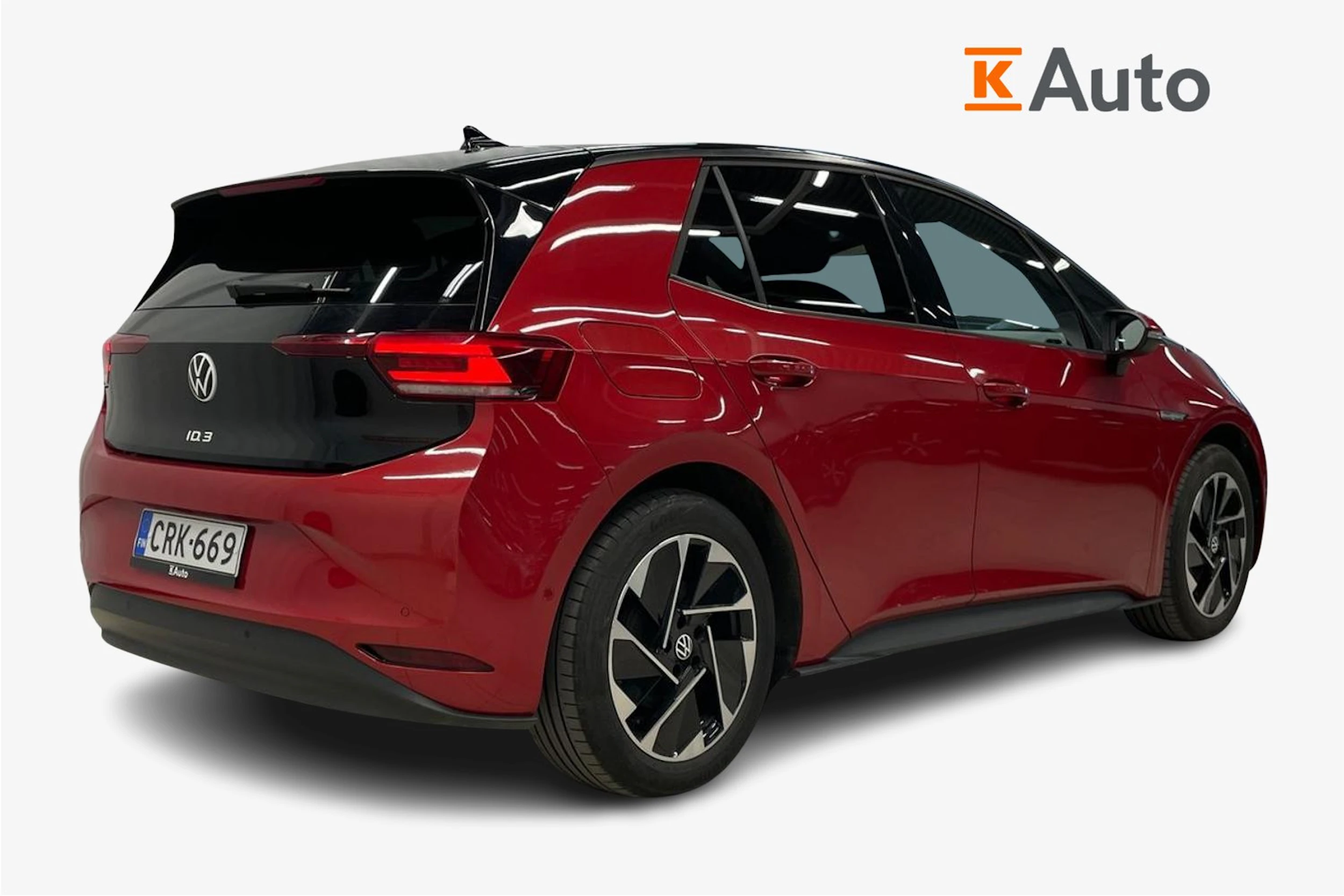 Punainen Volkswagen ID.3 2023 kuva 3.