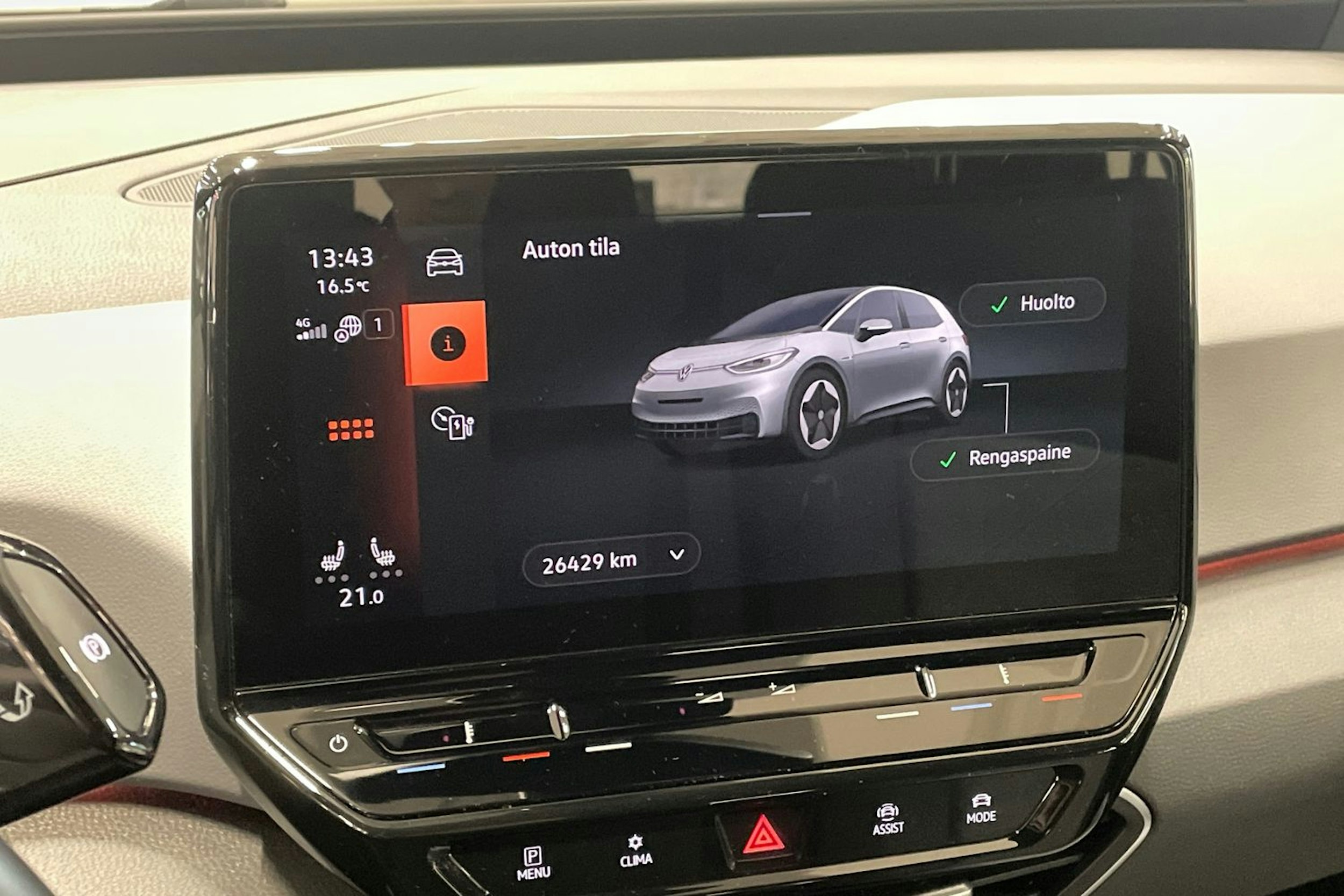 harmaa Volkswagen ID.3 2023 kuva 27.