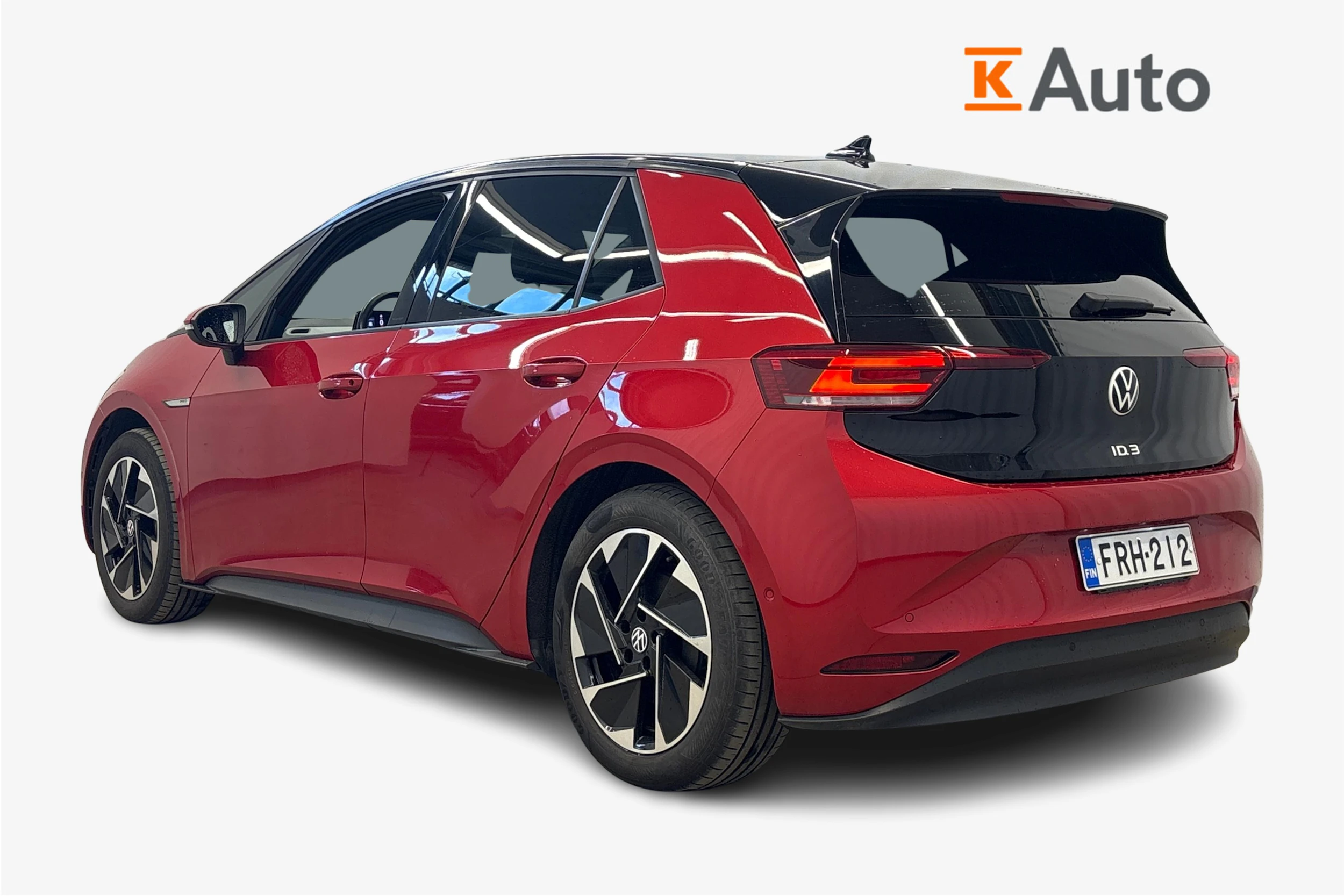 punainen Volkswagen ID.3 2023 kuva 3.