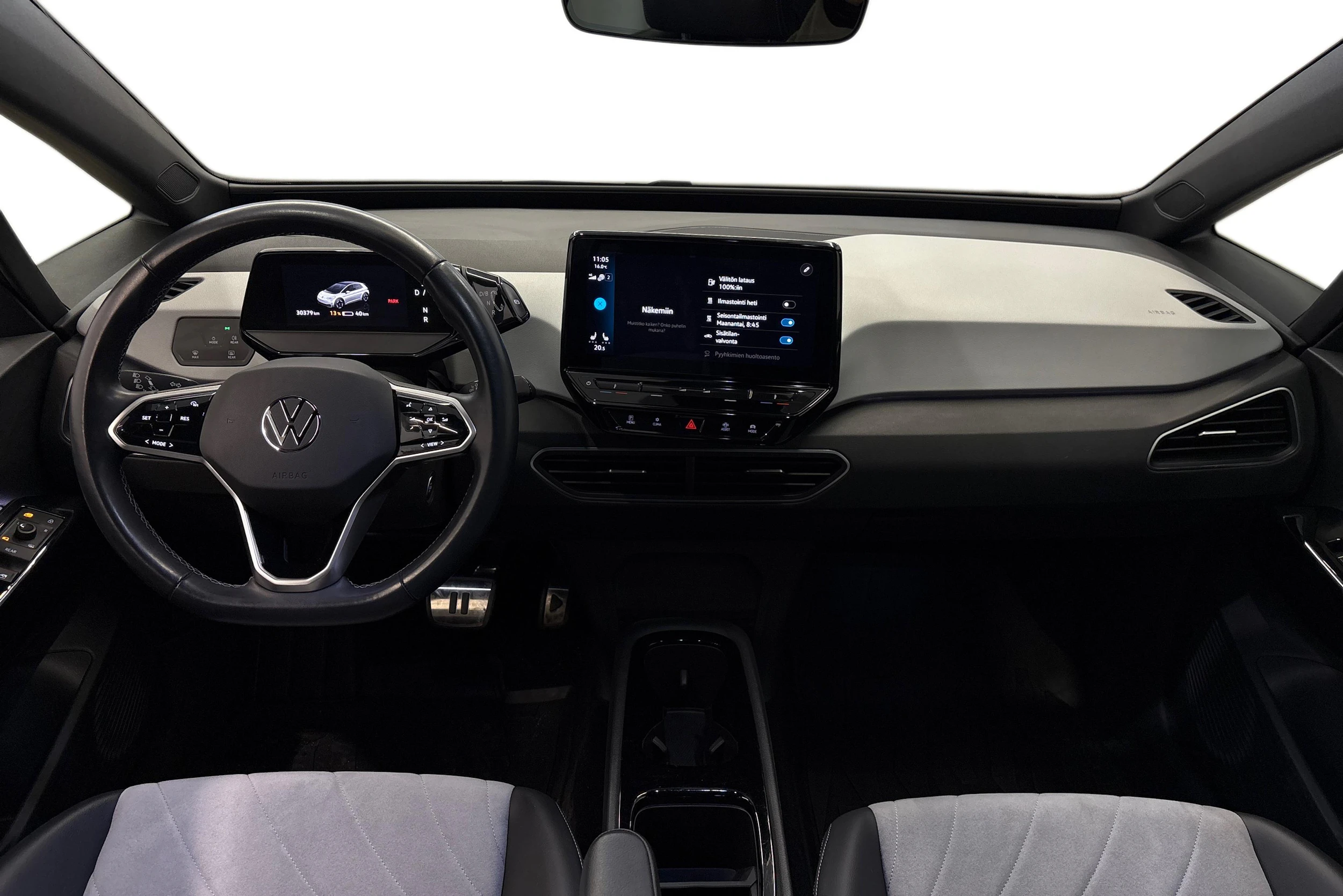 punainen Volkswagen ID.3 2023 kuva 9.