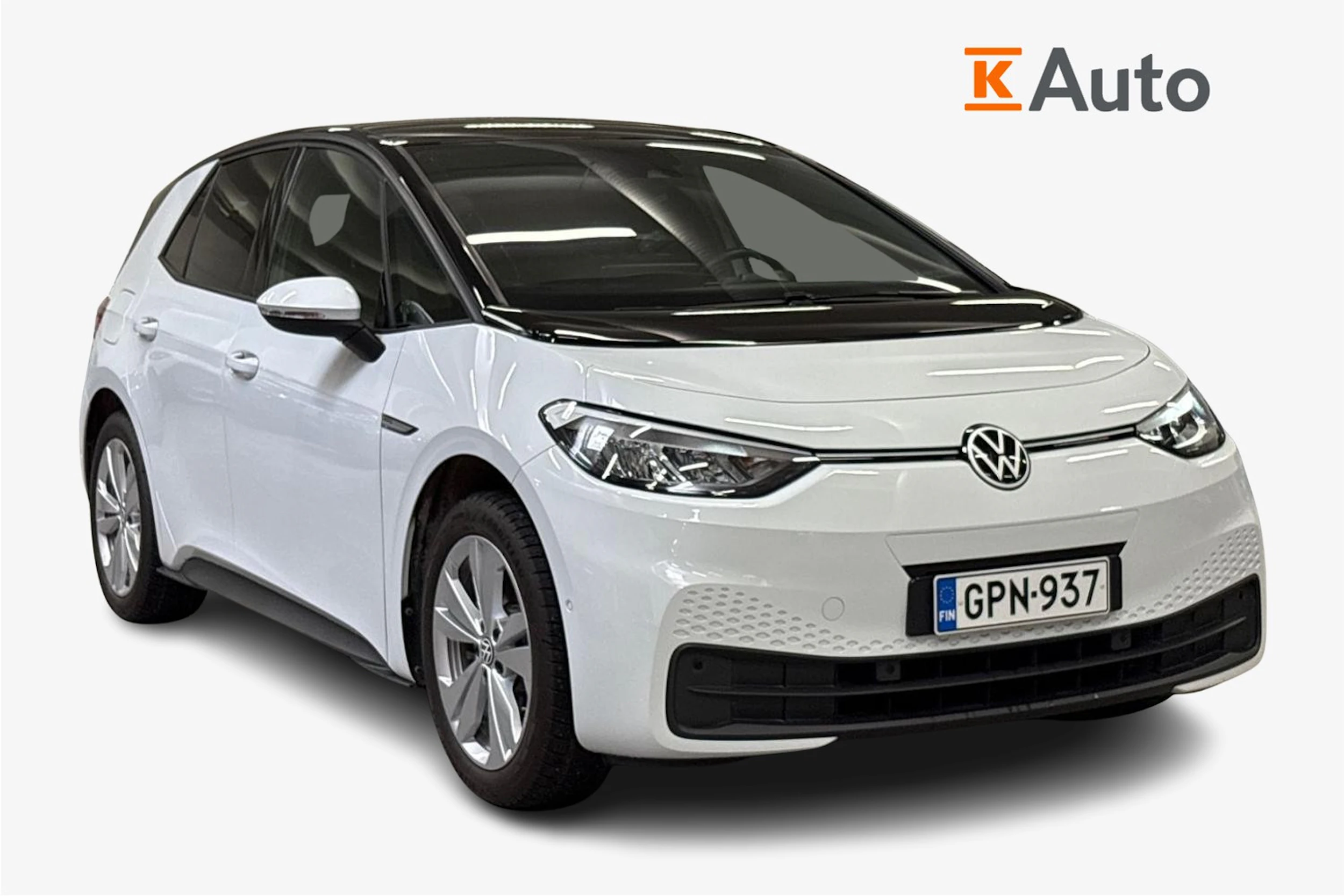 valkoinen Volkswagen ID.3 2023 kuva 1.