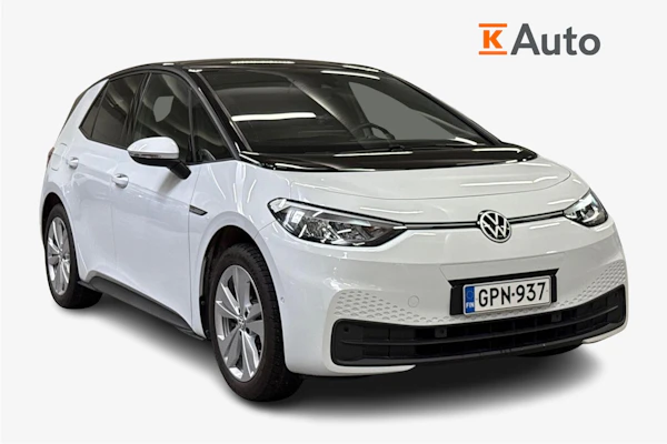 Volkswagen ID.3 Pro Performance FastLane 150 kW, akku 58 kWh | SAATAVILLA VAIN LEASINGILLA |