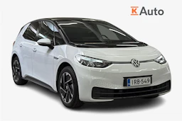 valkoinen Volkswagen ID.3 2023 kuva 1.