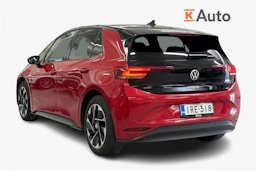 punainen Volkswagen ID.3 2023 kuva 2.