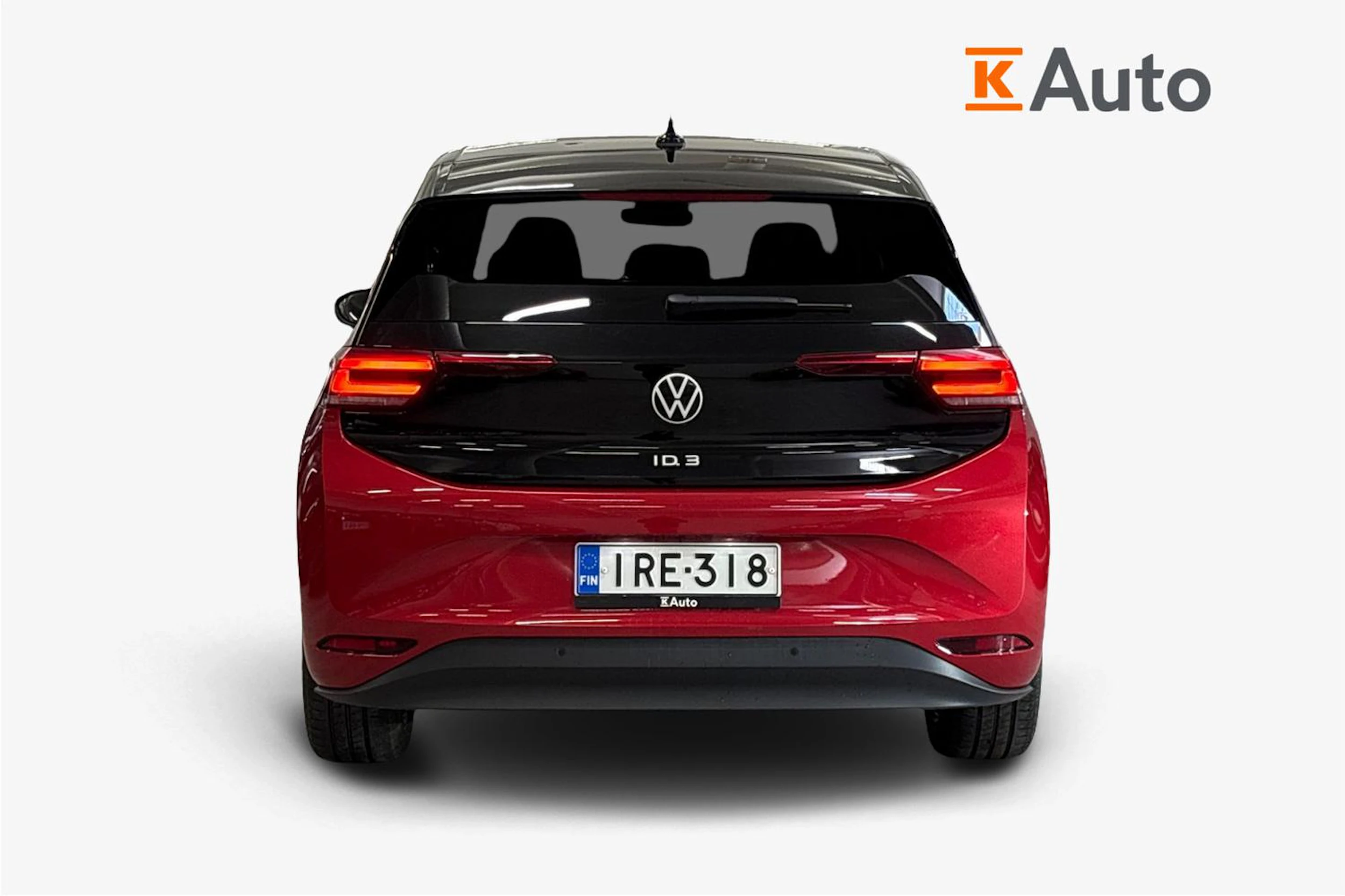 punainen Volkswagen ID.3 2023 kuva 3.