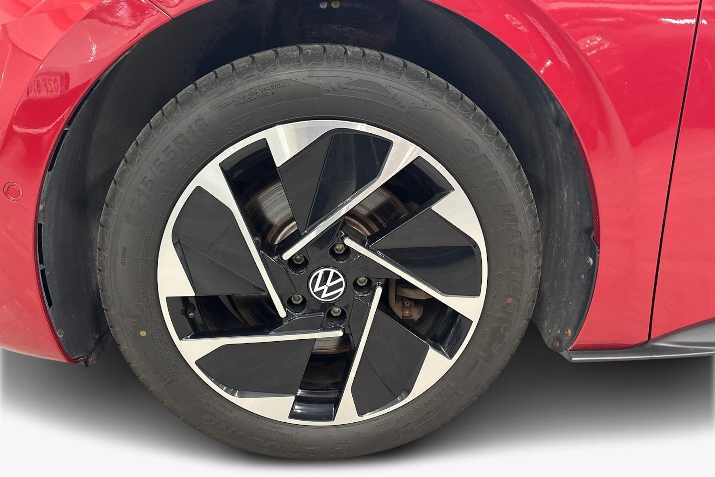 punainen Volkswagen ID.3 2023 kuva 9.
