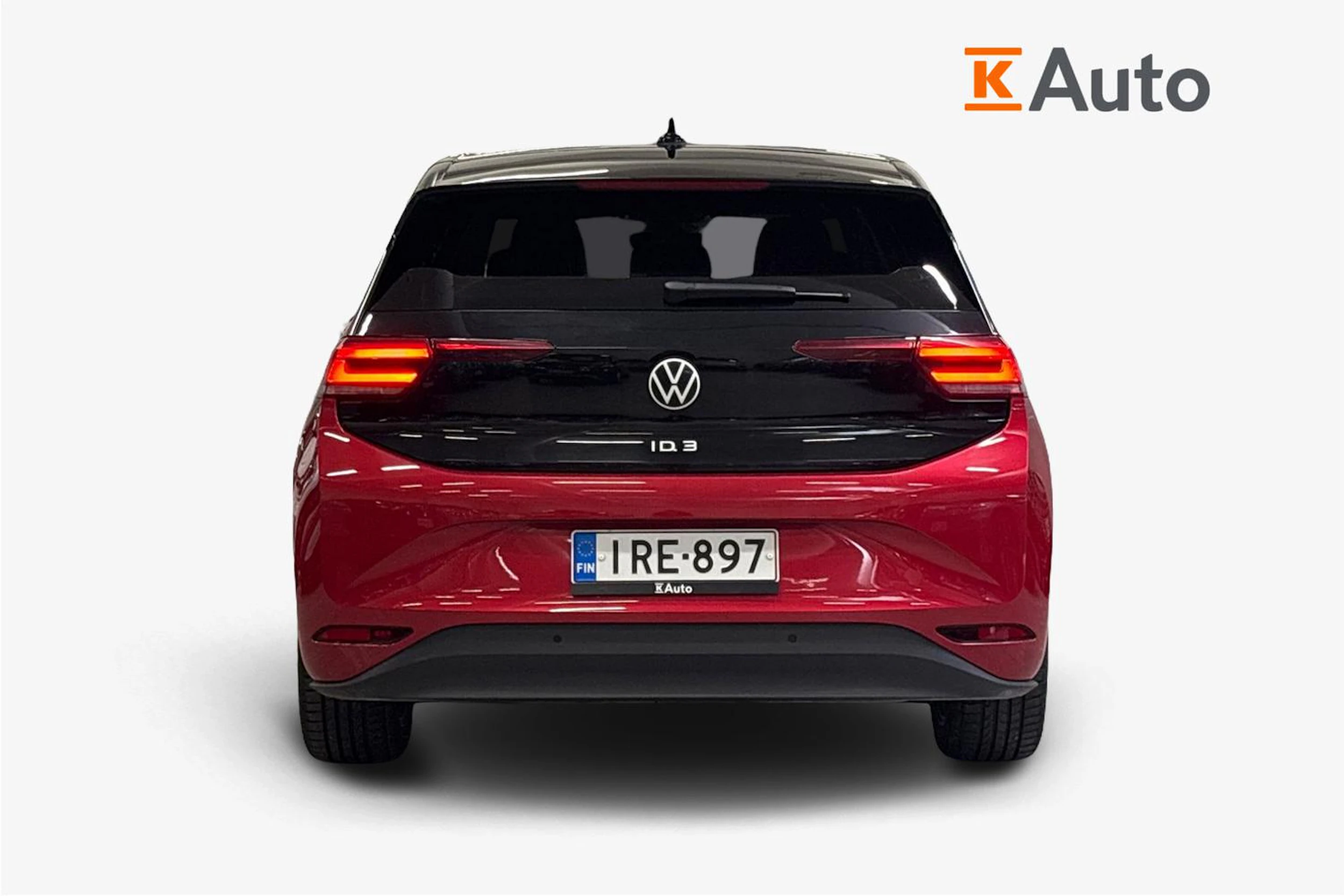punainen Volkswagen ID.3 2023 kuva 3.