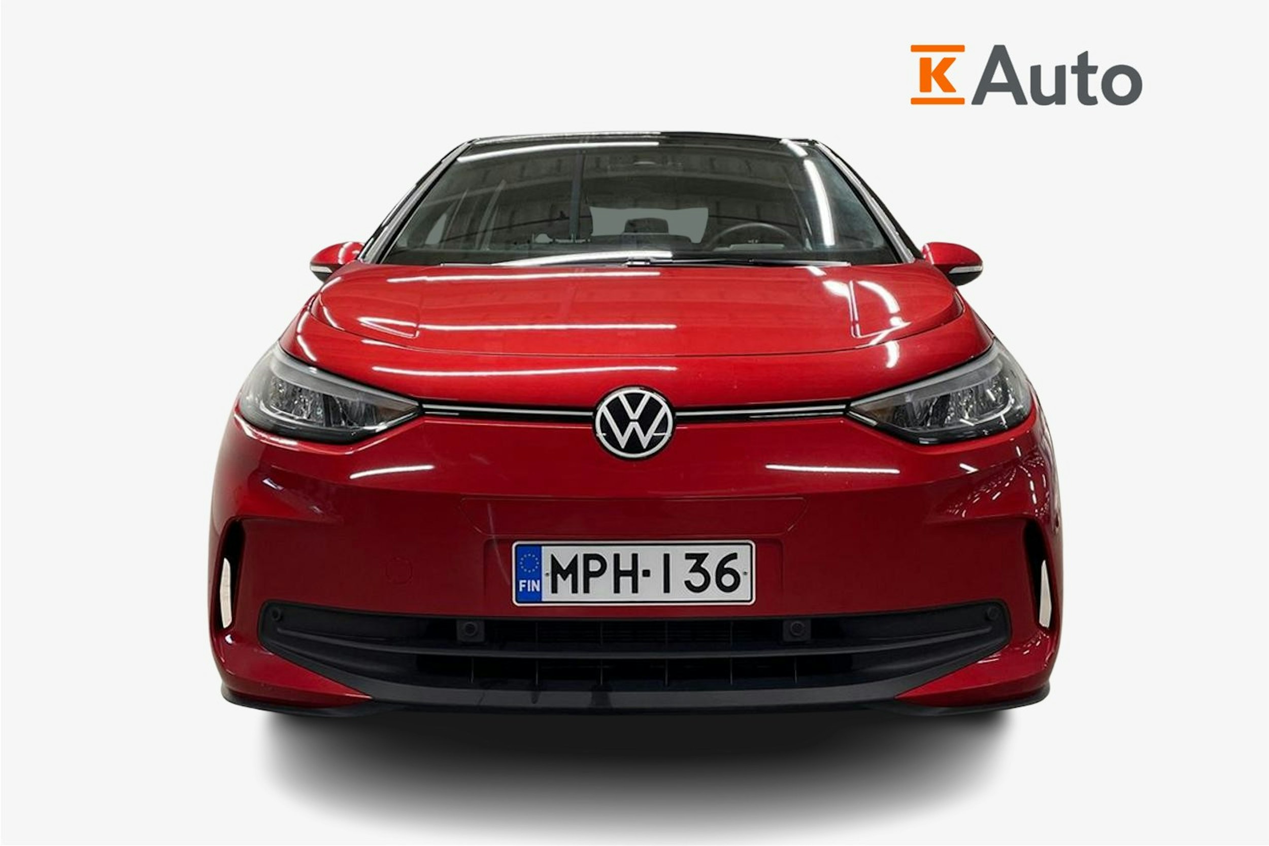 punainen Volkswagen ID.3 2023 kuva 4.