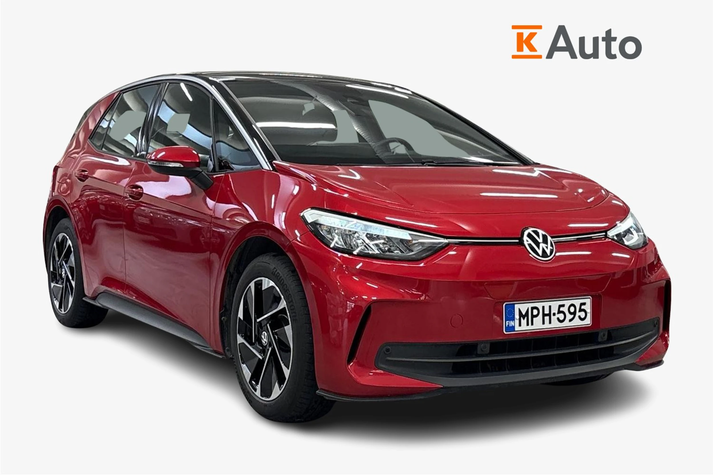 punainen Volkswagen ID.3 2023 kuva 1.
