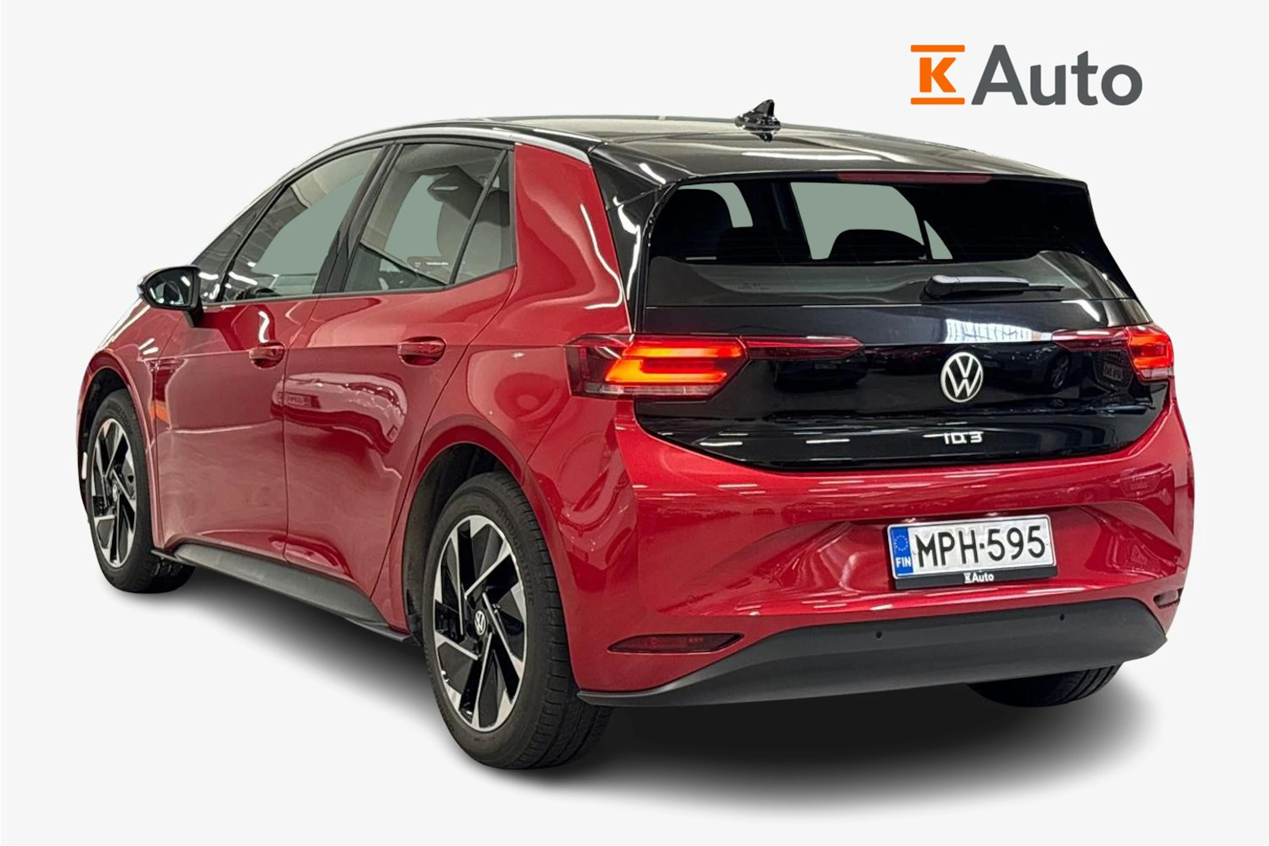punainen Volkswagen ID.3 2023 kuva 2.
