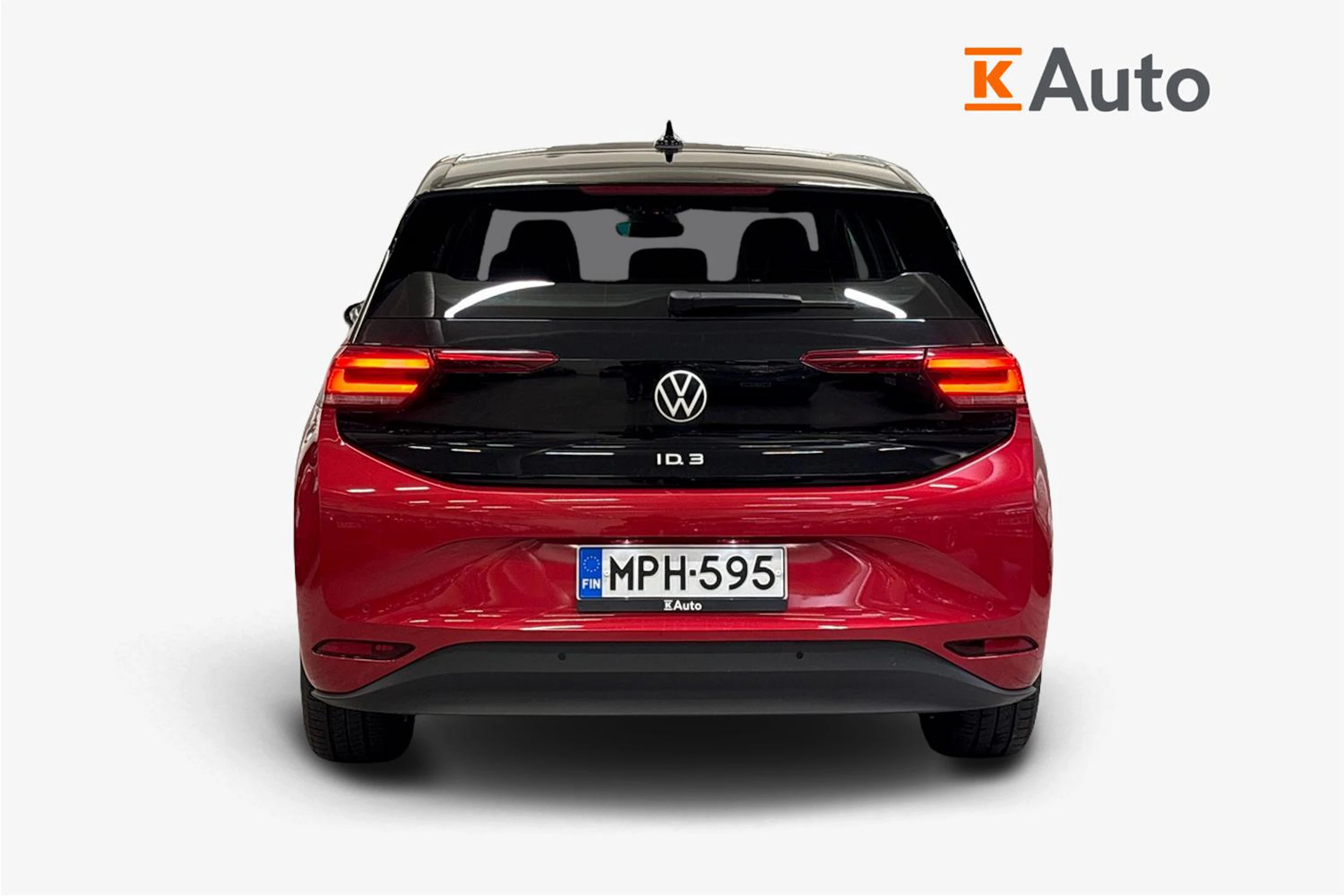 punainen Volkswagen ID.3 2023 kuva 3.