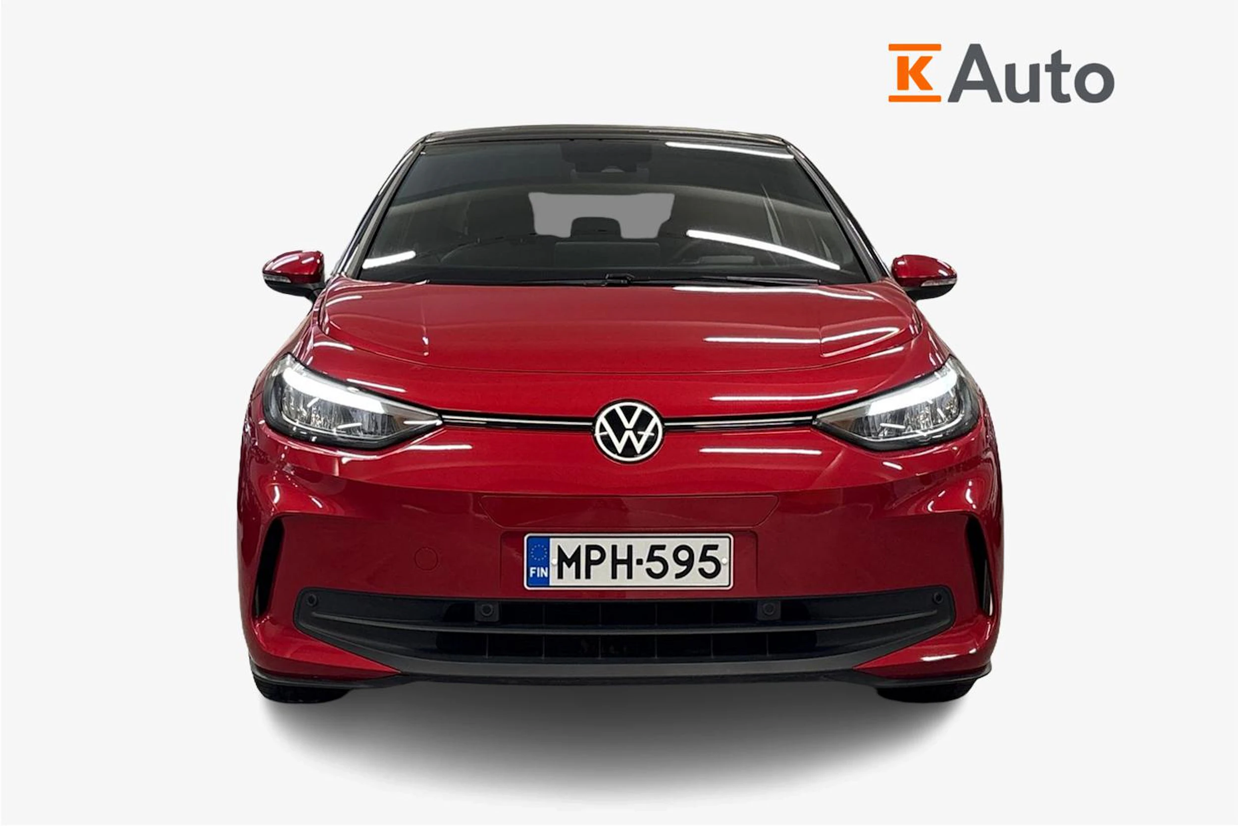 punainen Volkswagen ID.3 2023 kuva 4.