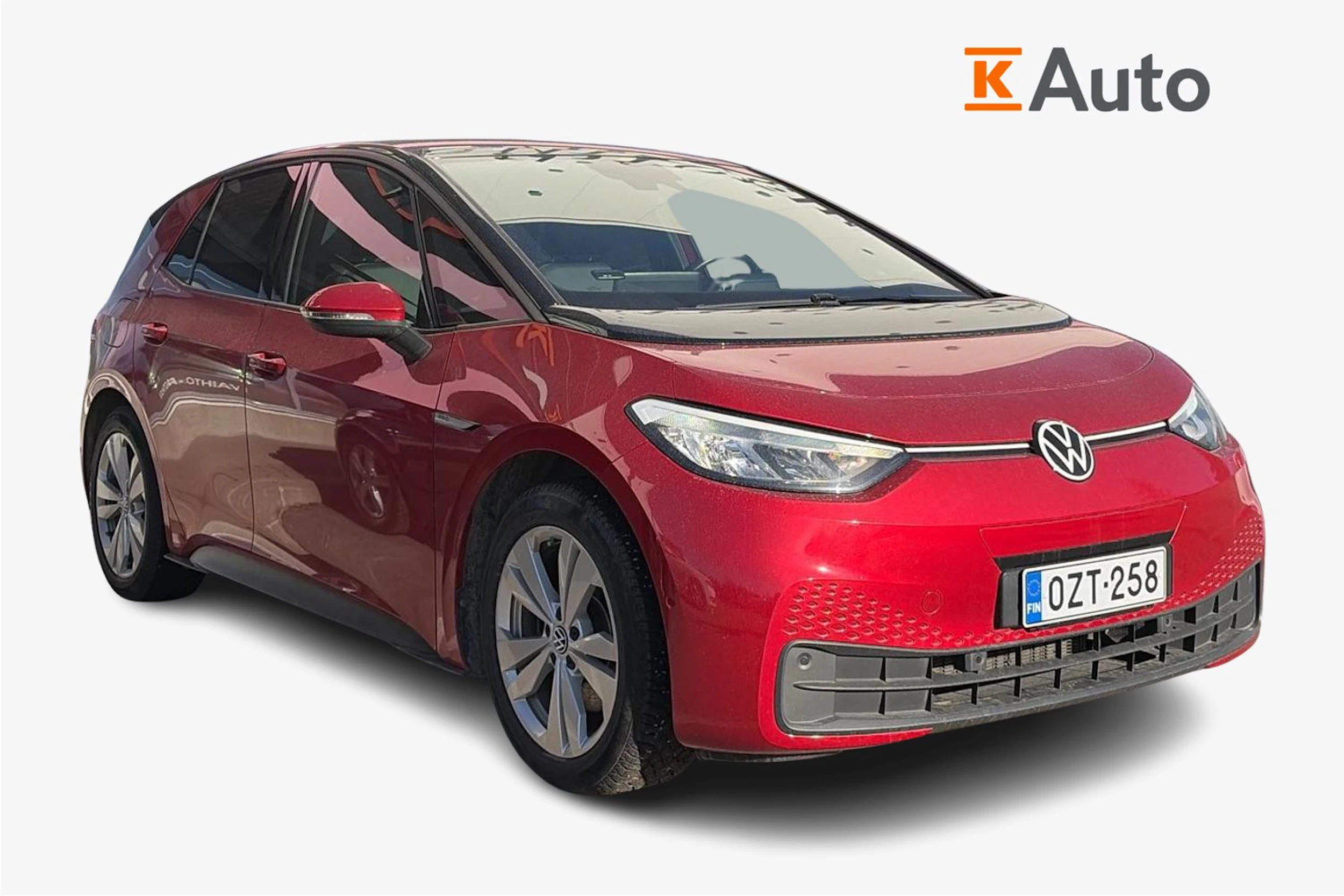 punainen Volkswagen ID.3 2023 kuva 1.