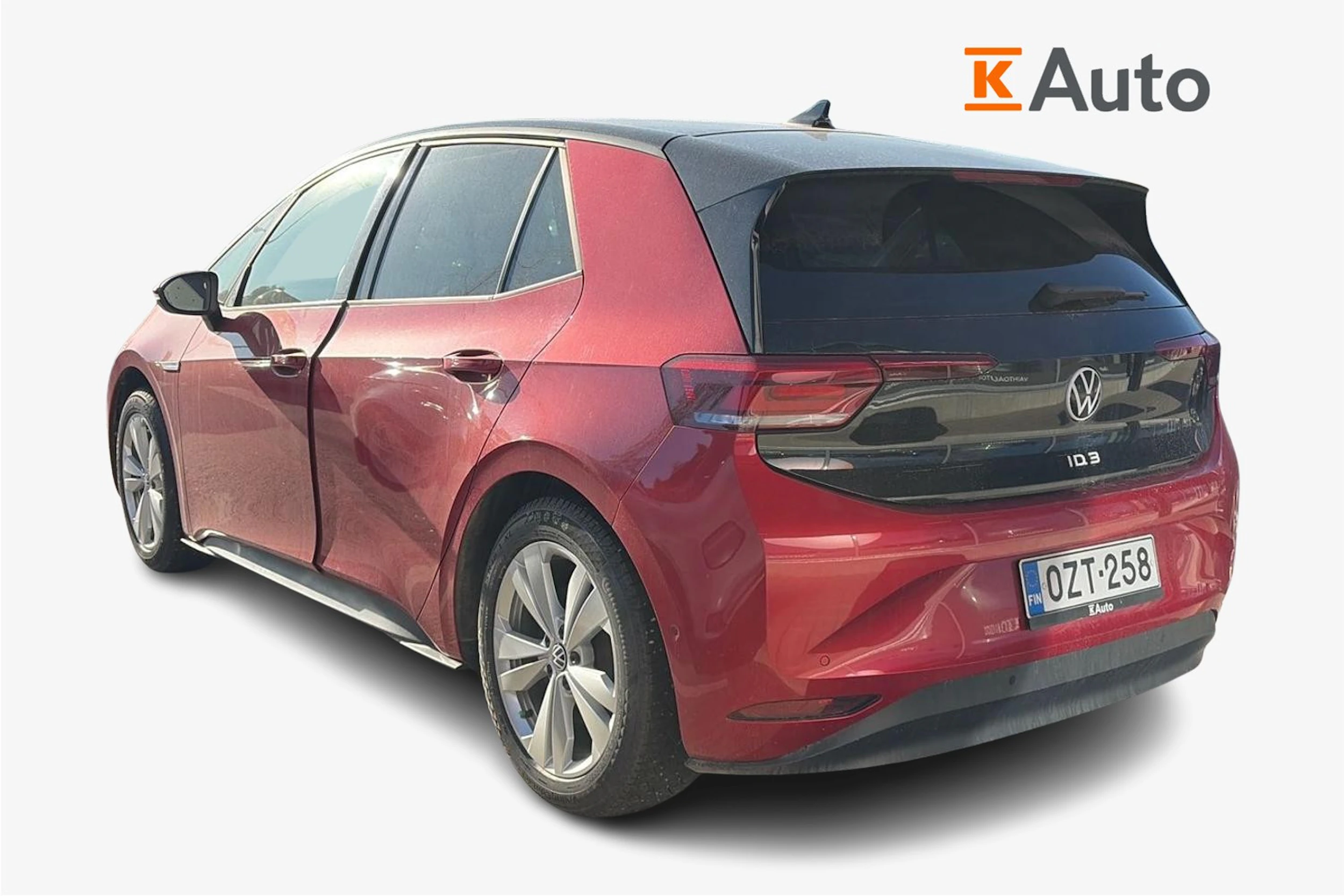 punainen Volkswagen ID.3 2023 kuva 2.
