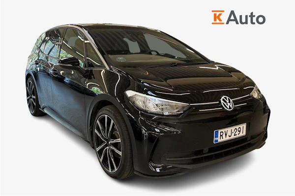 Volkswagen ID.3 Pro S Business Plus 150 kW, akku 77 kWh  4-paikkainen