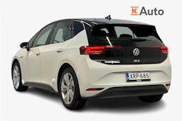 valkoinen Volkswagen ID.3 2023 kuva 2.