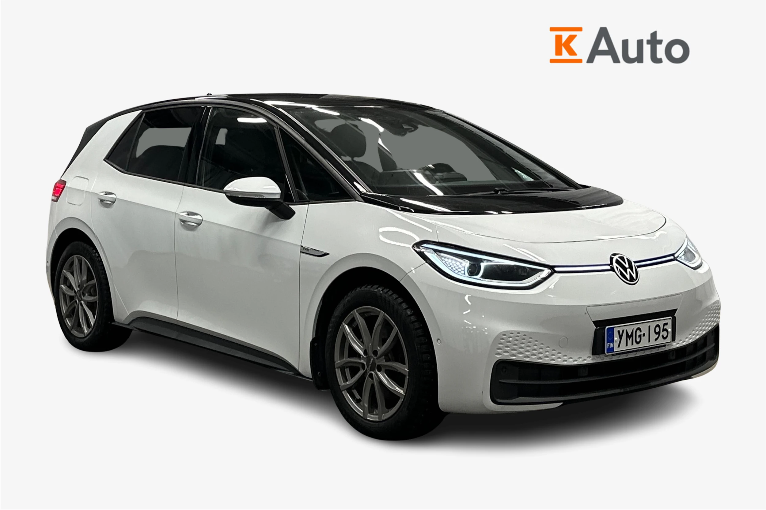 valkoinen Volkswagen ID.3 2023 kuva 1.