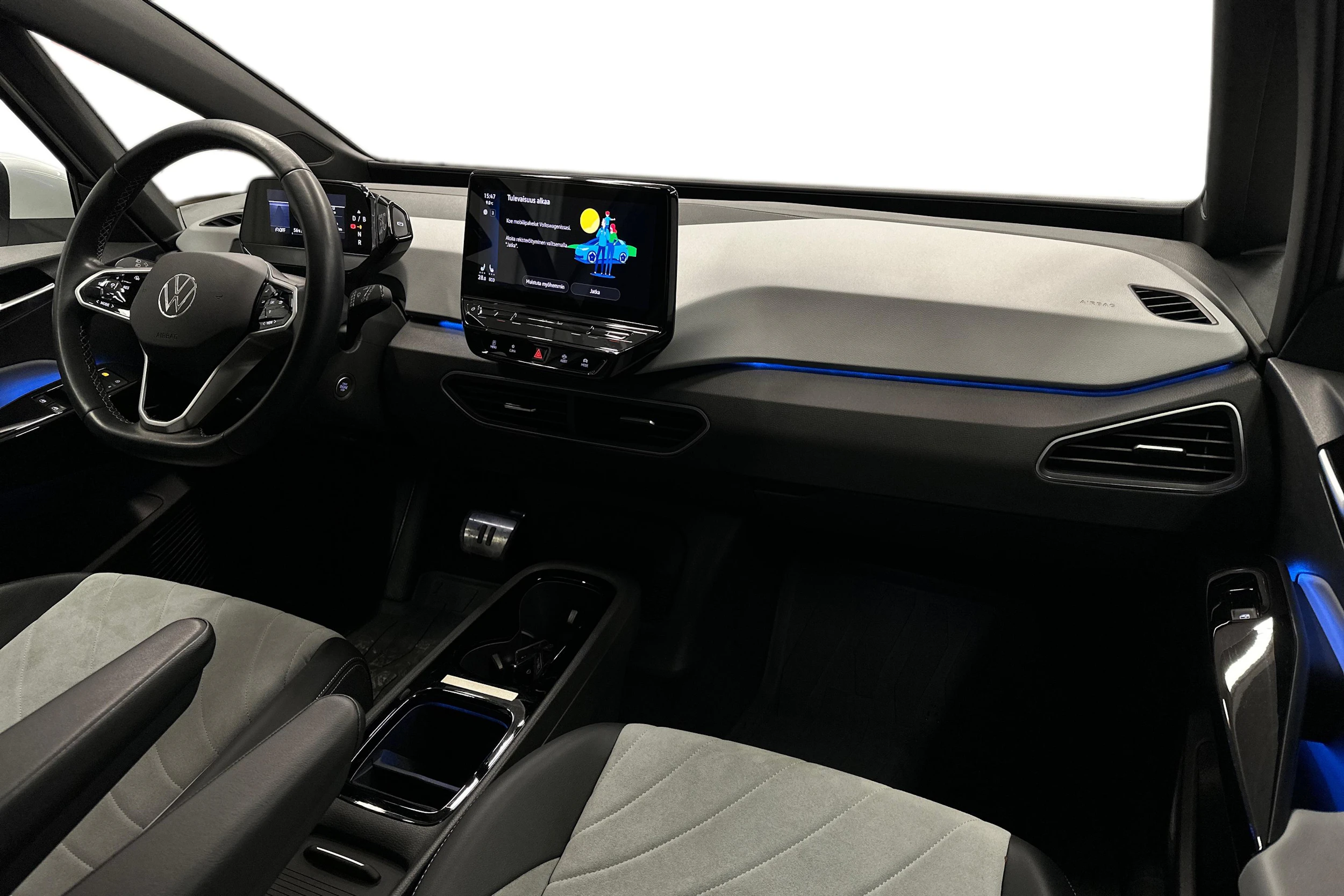 valkoinen Volkswagen ID.3 2023 kuva 7.