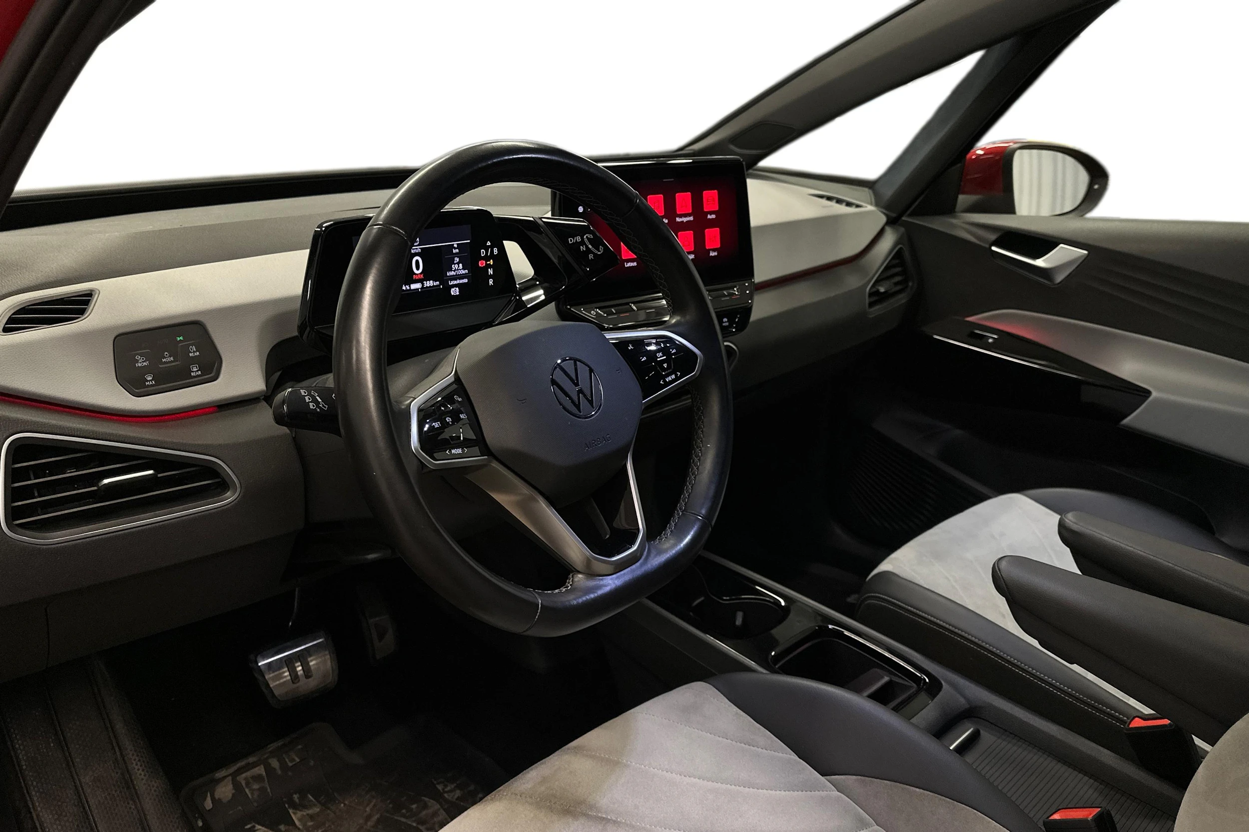 punainen Volkswagen ID.3 2023 kuva 6.