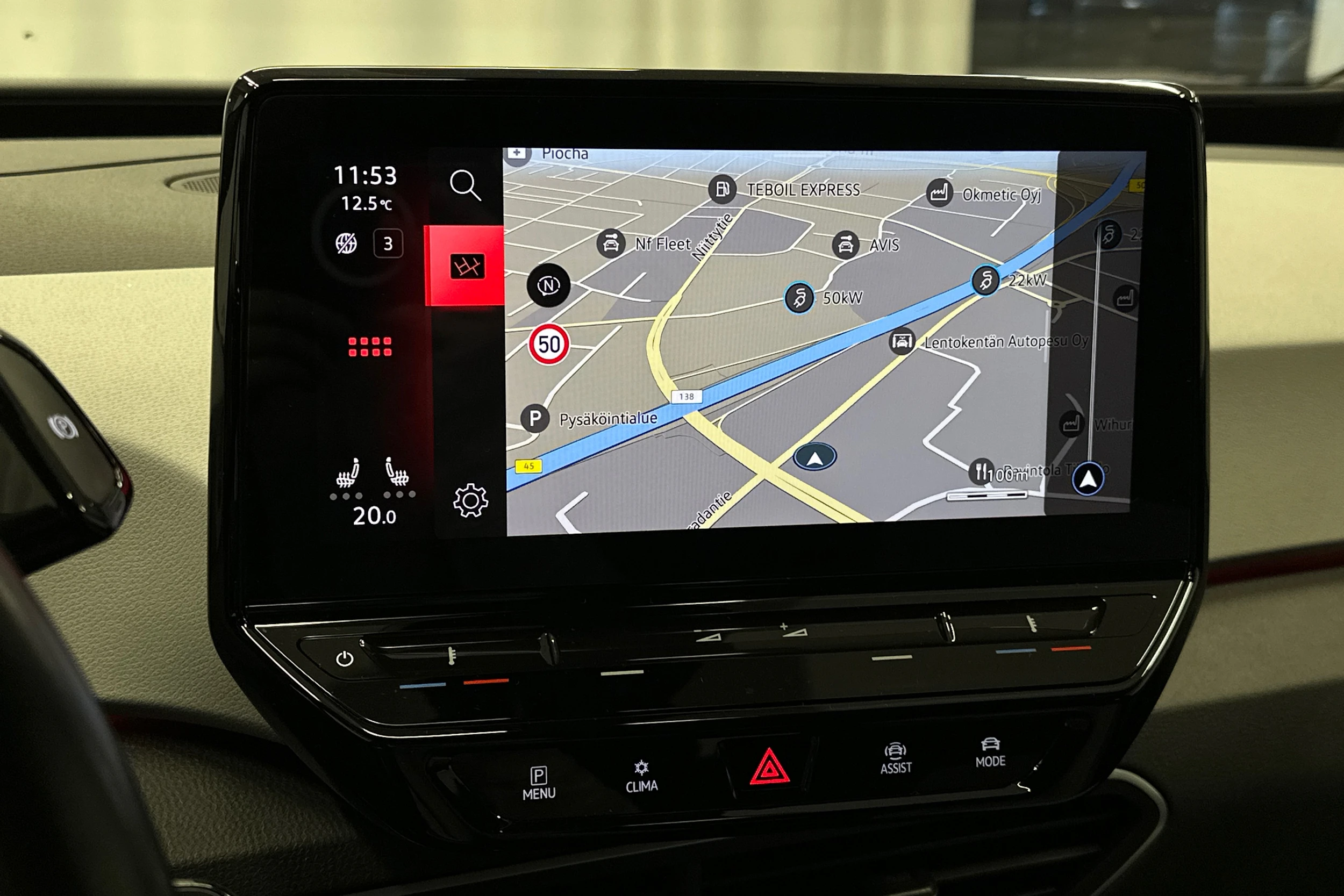 punainen Volkswagen ID.3 2023 kuva 18.