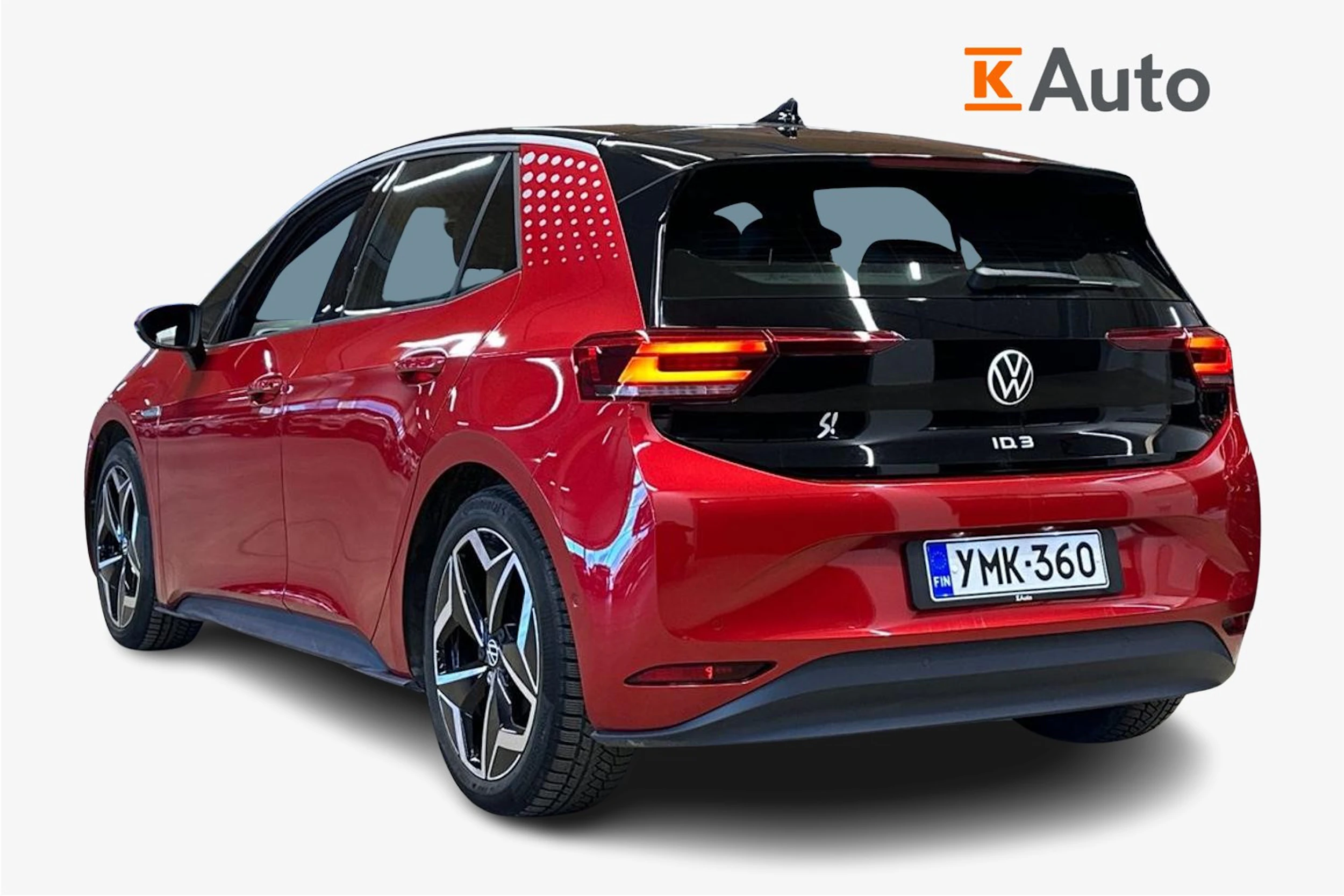 punainen Volkswagen ID.3 2023 kuva 6.