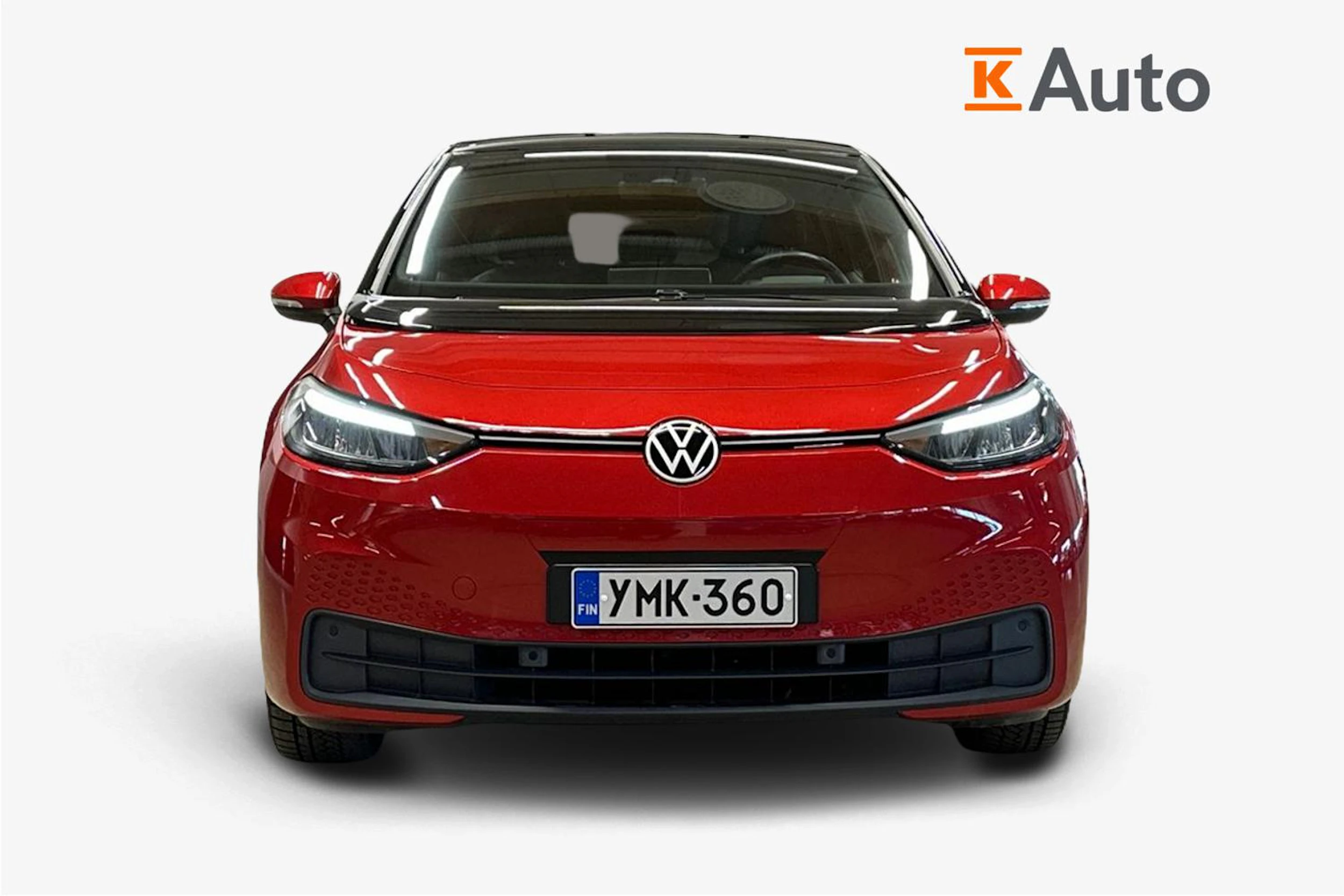 punainen Volkswagen ID.3 2023 kuva 8.