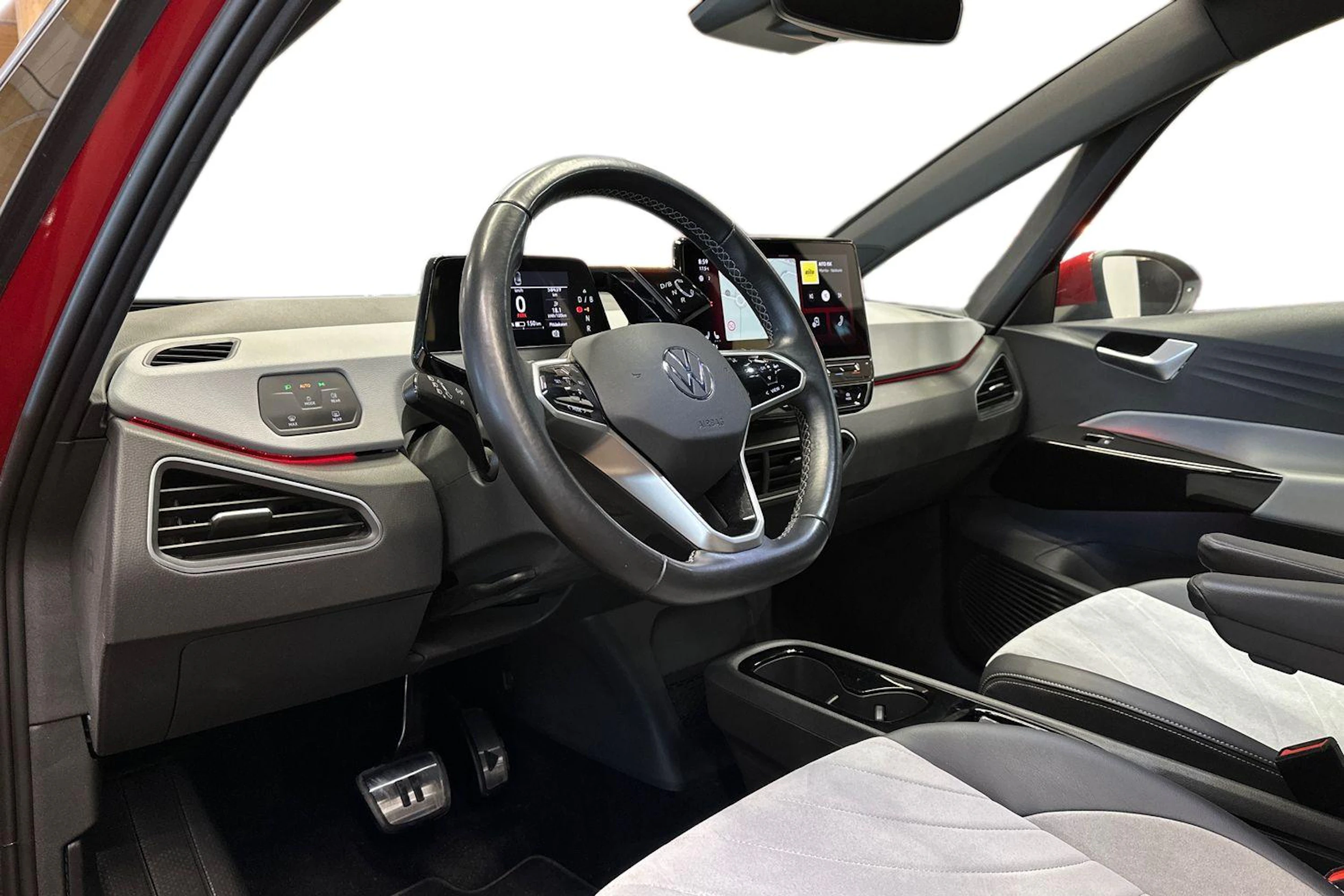 punainen Volkswagen ID.3 2023 kuva 11.