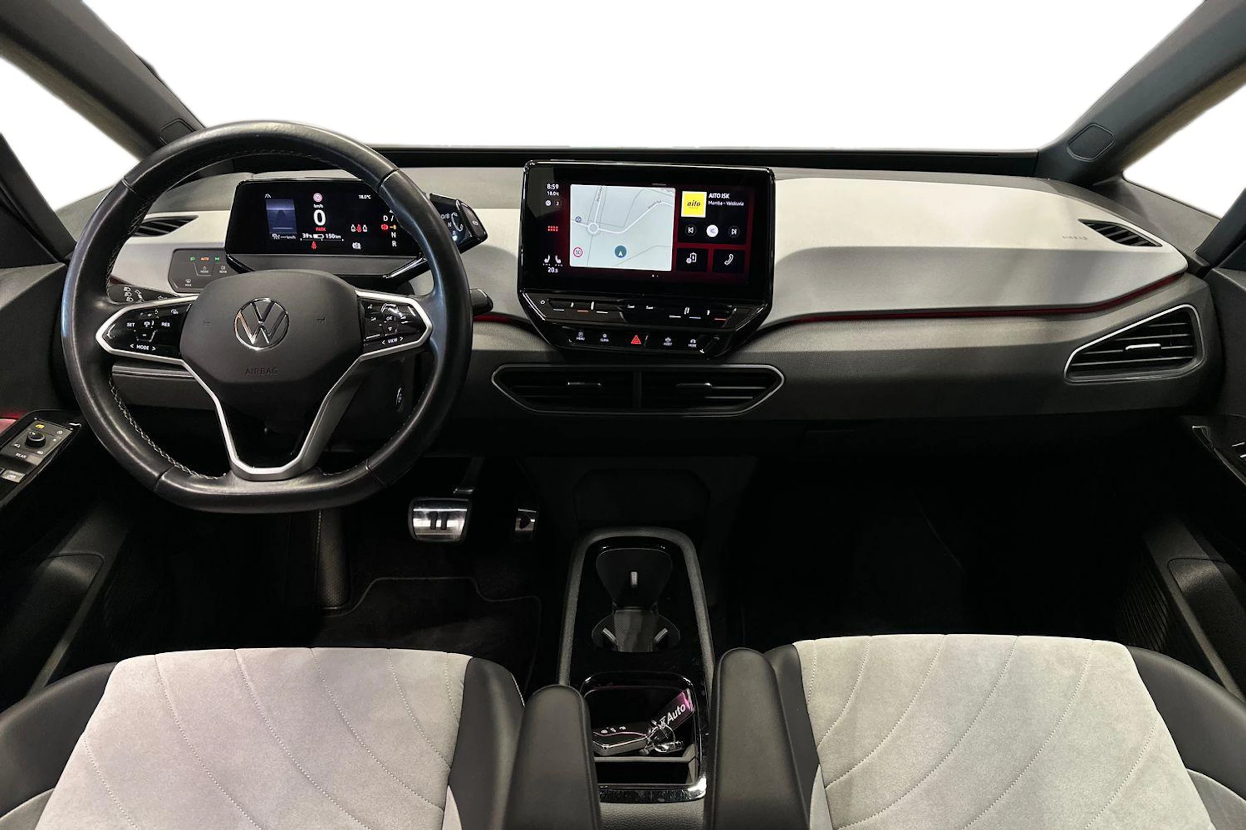 punainen Volkswagen ID.3 2023 kuva 12.