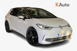 valkoinen Volkswagen ID.3 2024 kuva 1.