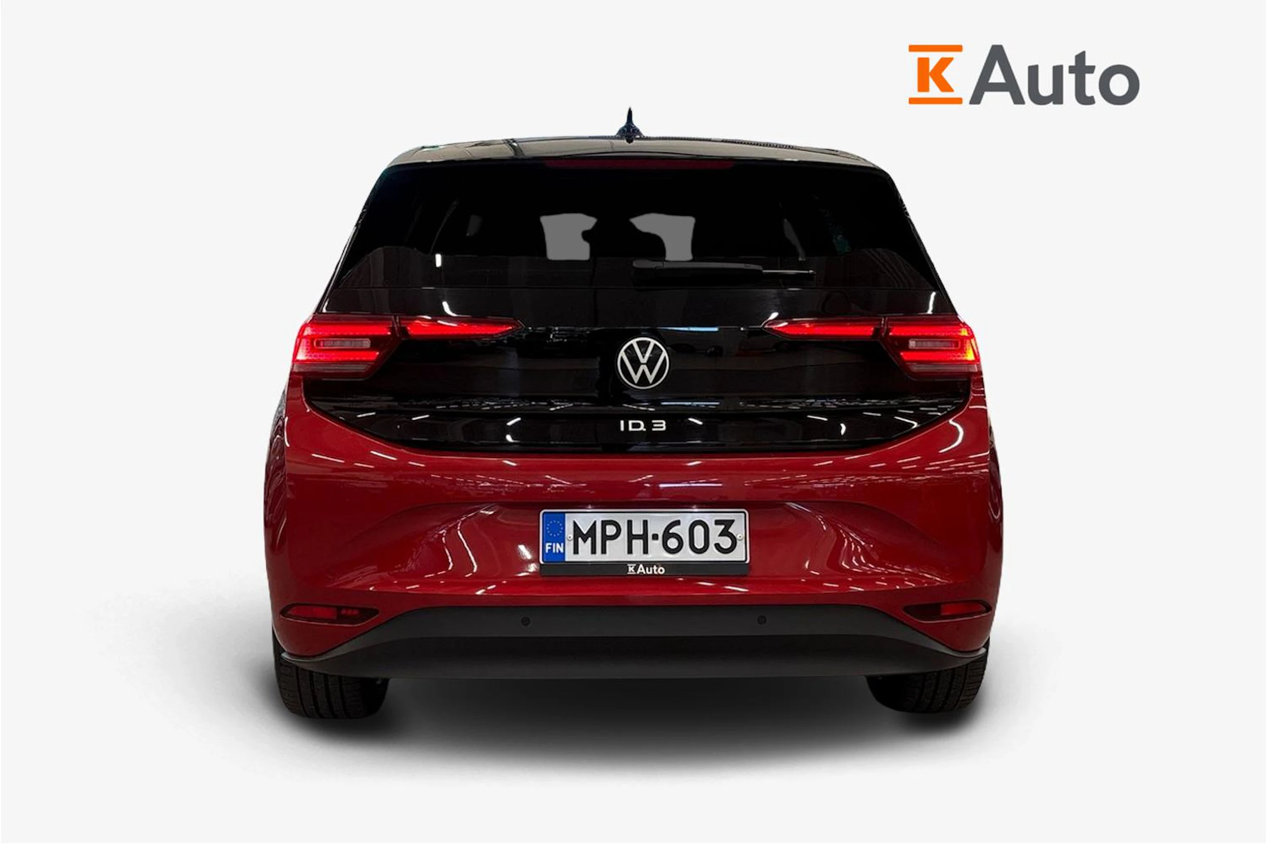punainen Volkswagen ID.3 2024 kuva 3.