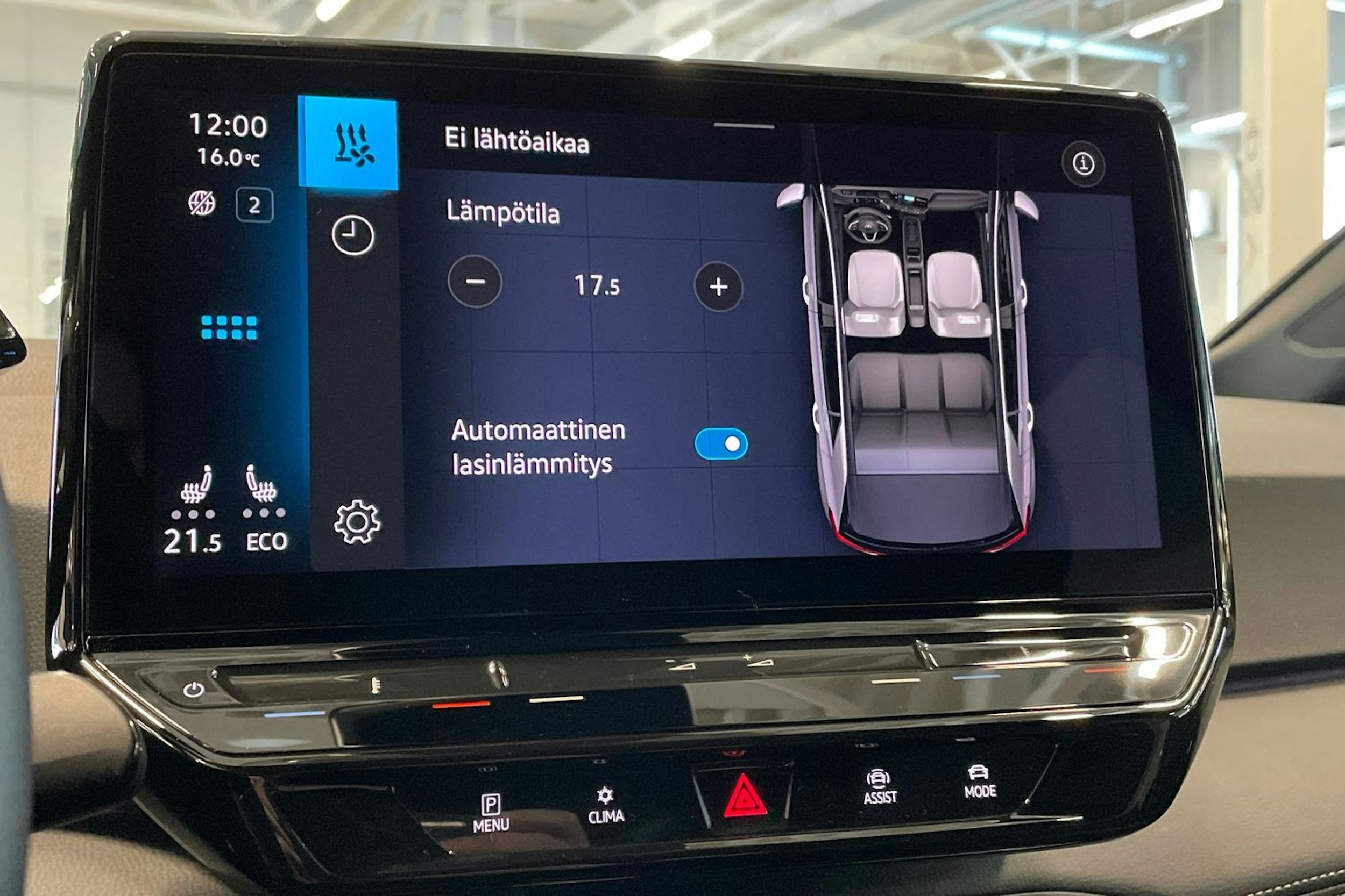 sininen Volkswagen ID.3 2024 kuva 29.