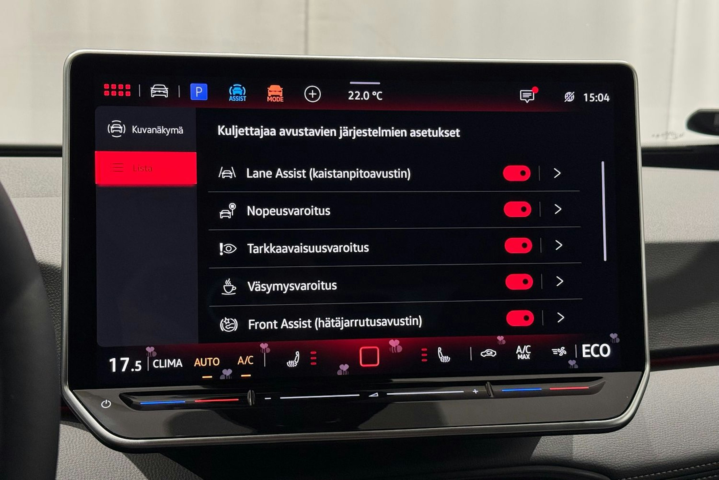 met. punainen Volkswagen ID.3 2025 kuva 19.