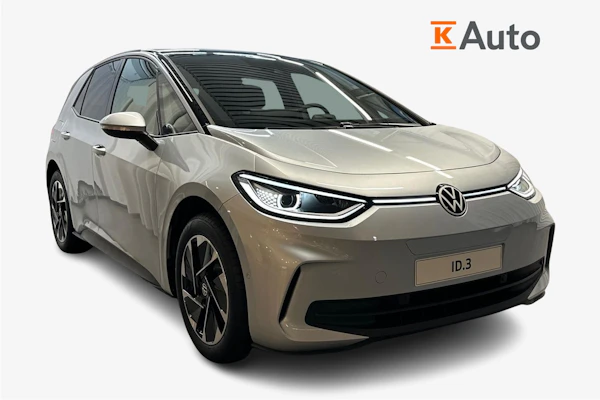 Volkswagen ID.3 Pro Elegance 150 kW, akku 59 kWh I Rahoituskorko 0,99 % tähän autoon I