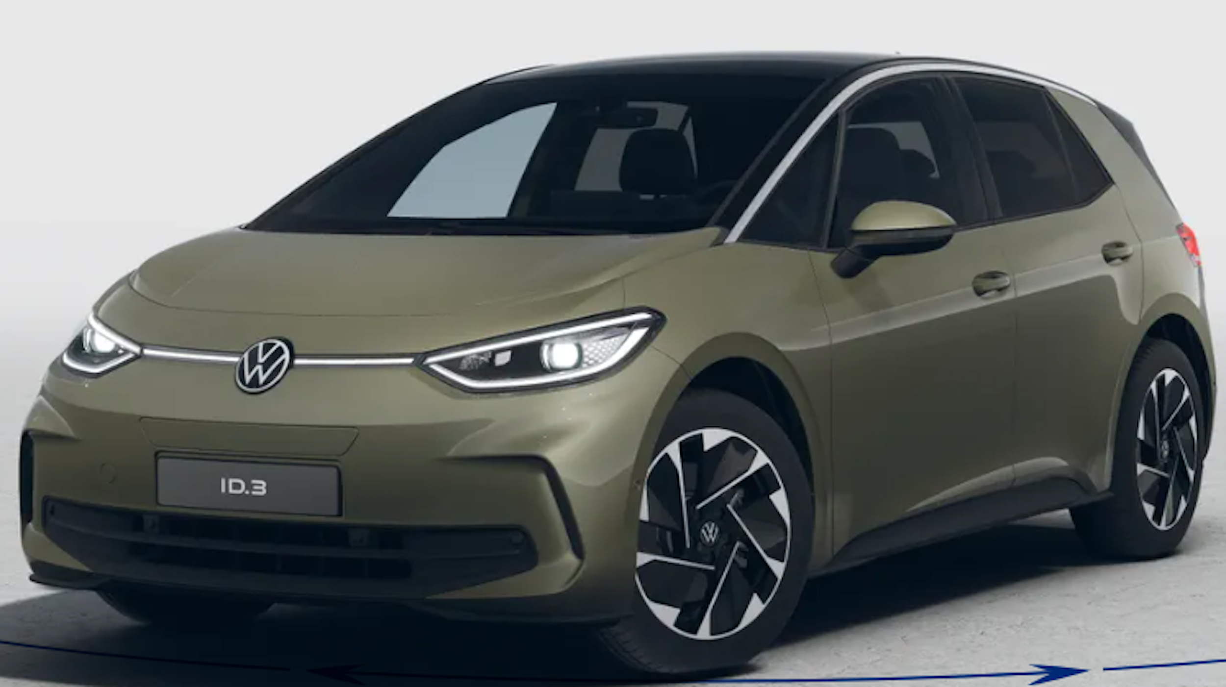 vihreä Volkswagen ID.3 2026 kuva 1.