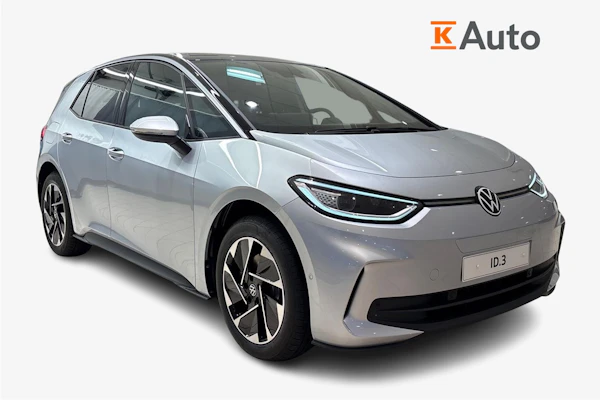 Volkswagen ID.3 Pro Elegance 150 kW, akku 59 kWh | Korko 0,99%+kulut | Takuu 5 vuotta /100 000 km |