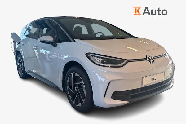 Volkswagen ID.3 Pro Elegance 150 kW, akku 59 kWh | Korko 0,99%+kulut | Takuu 5 vuotta /100 000 km |