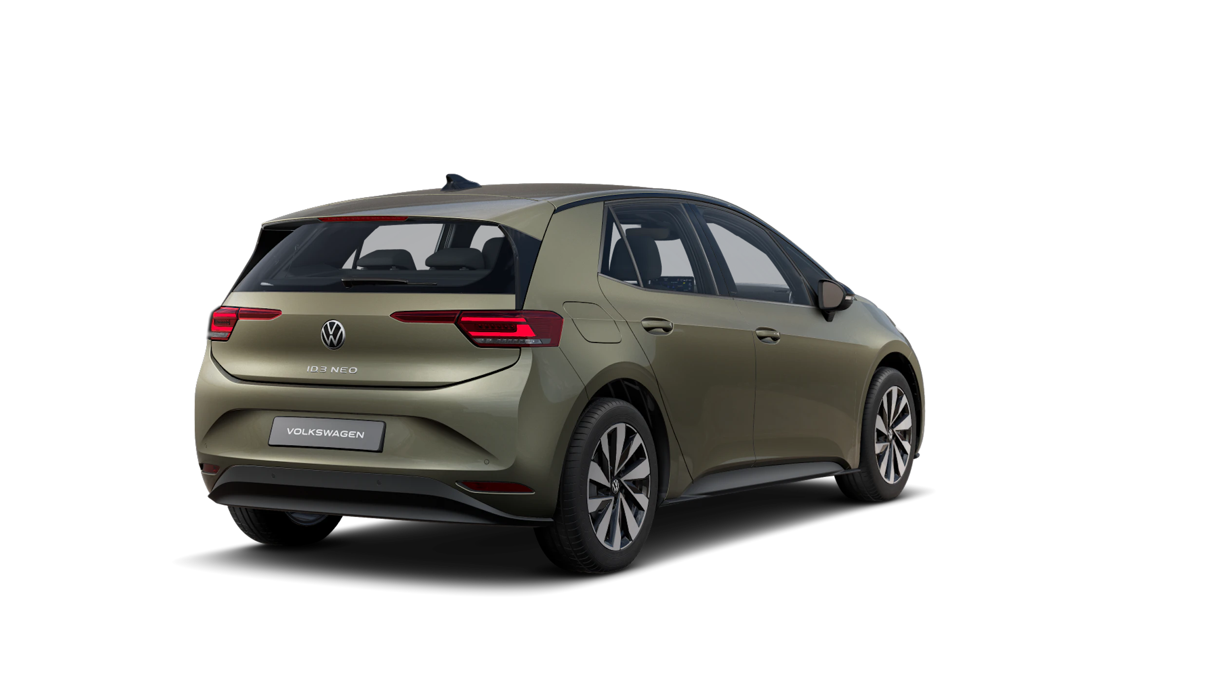 Dark Olivine Green -metalliväri Volkswagen ID.3 Neo 2027 kuva 7.
