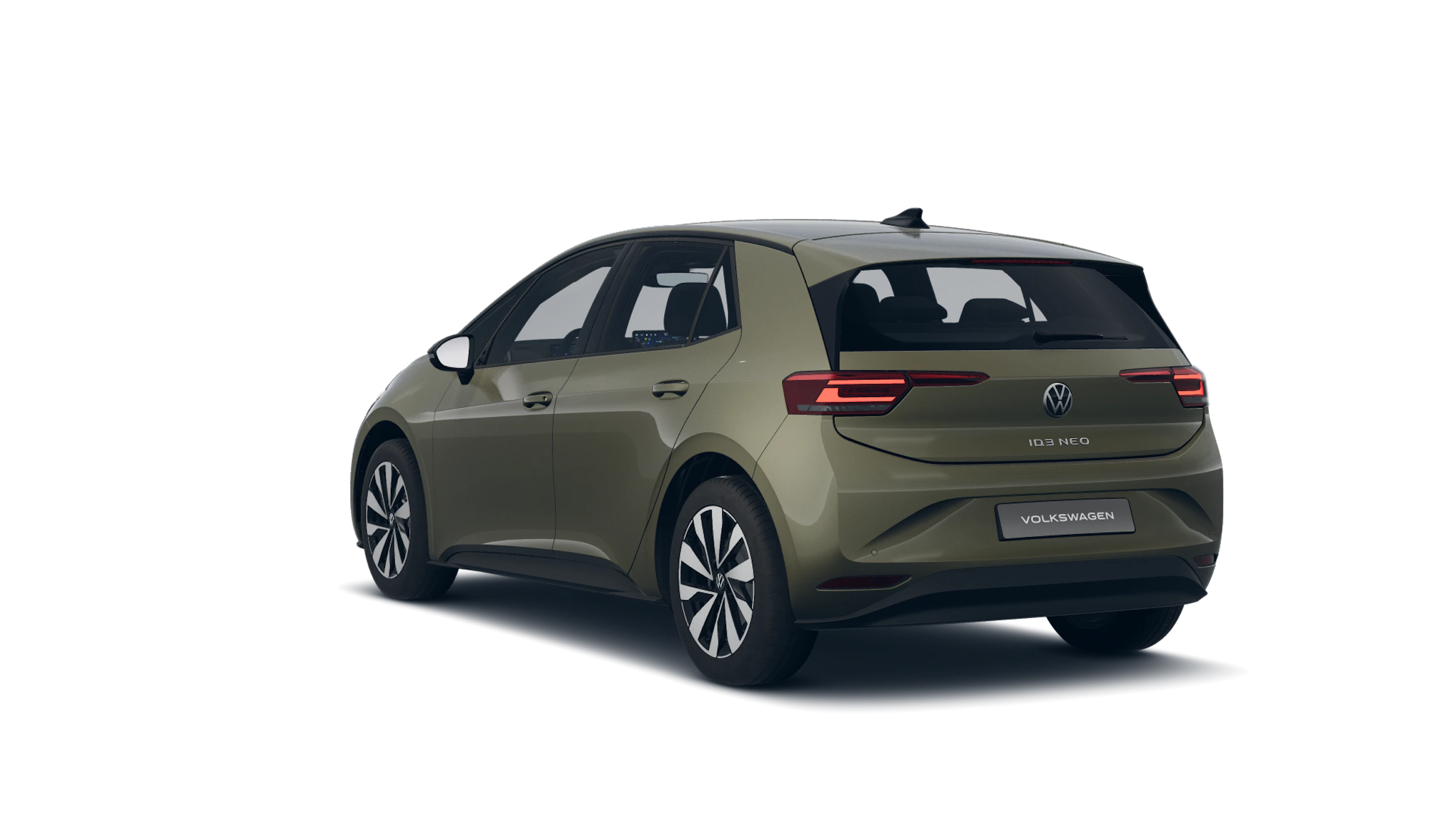 Dark Olivine Green -metalliväri Volkswagen ID.3 Neo 2027 kuva 5.