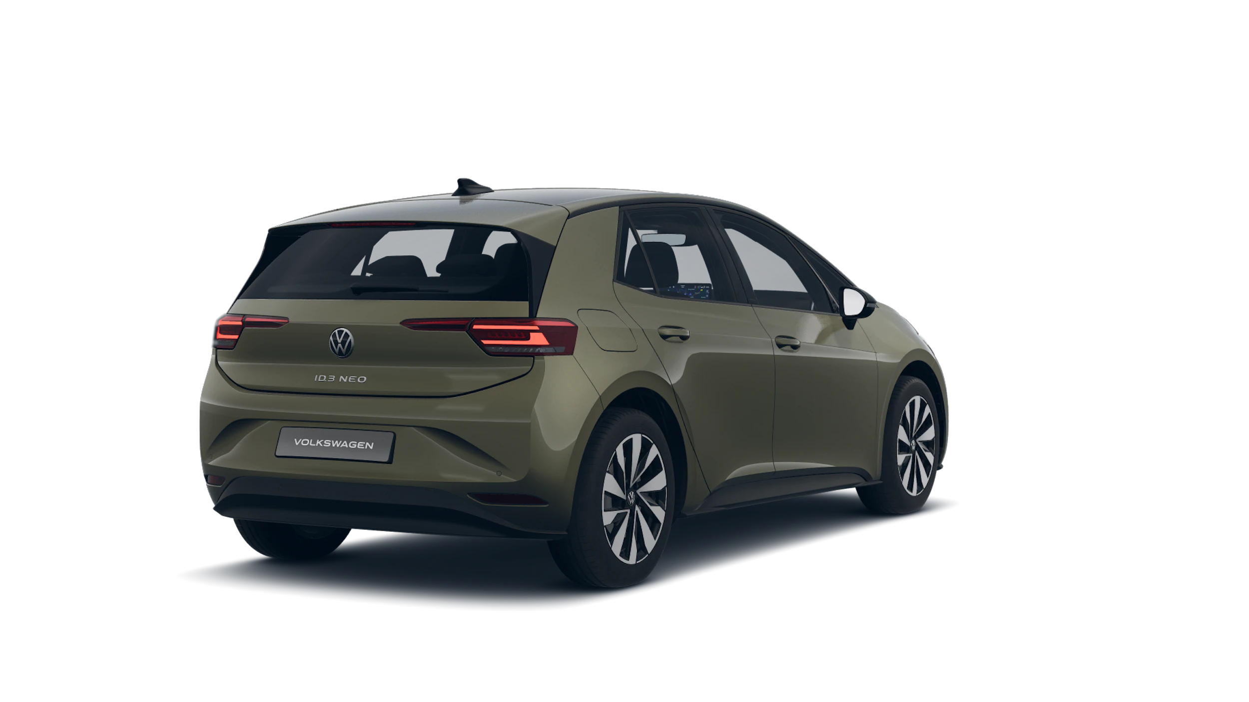Dark Olivine Green -metalliväri Volkswagen ID.3 Neo 2027 kuva 7.
