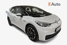 Valkoinen Volkswagen ID.3 2023 kuva 1.