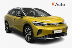 keltainen Volkswagen ID.4 2021 kuva 1.