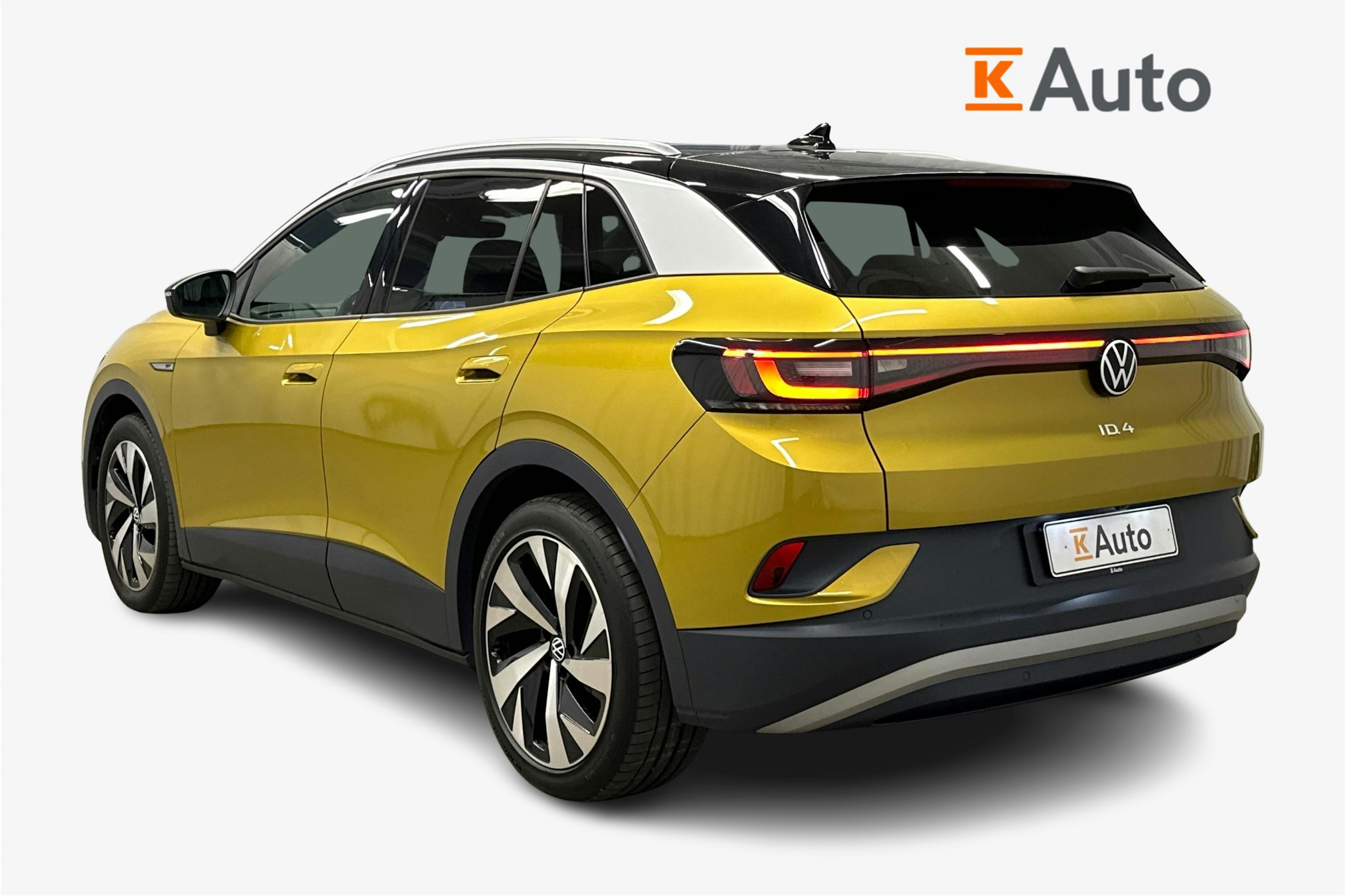keltainen Volkswagen ID.4 2021 kuva 2.