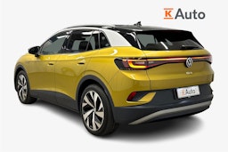 keltainen Volkswagen ID.4 2021 kuva 2.