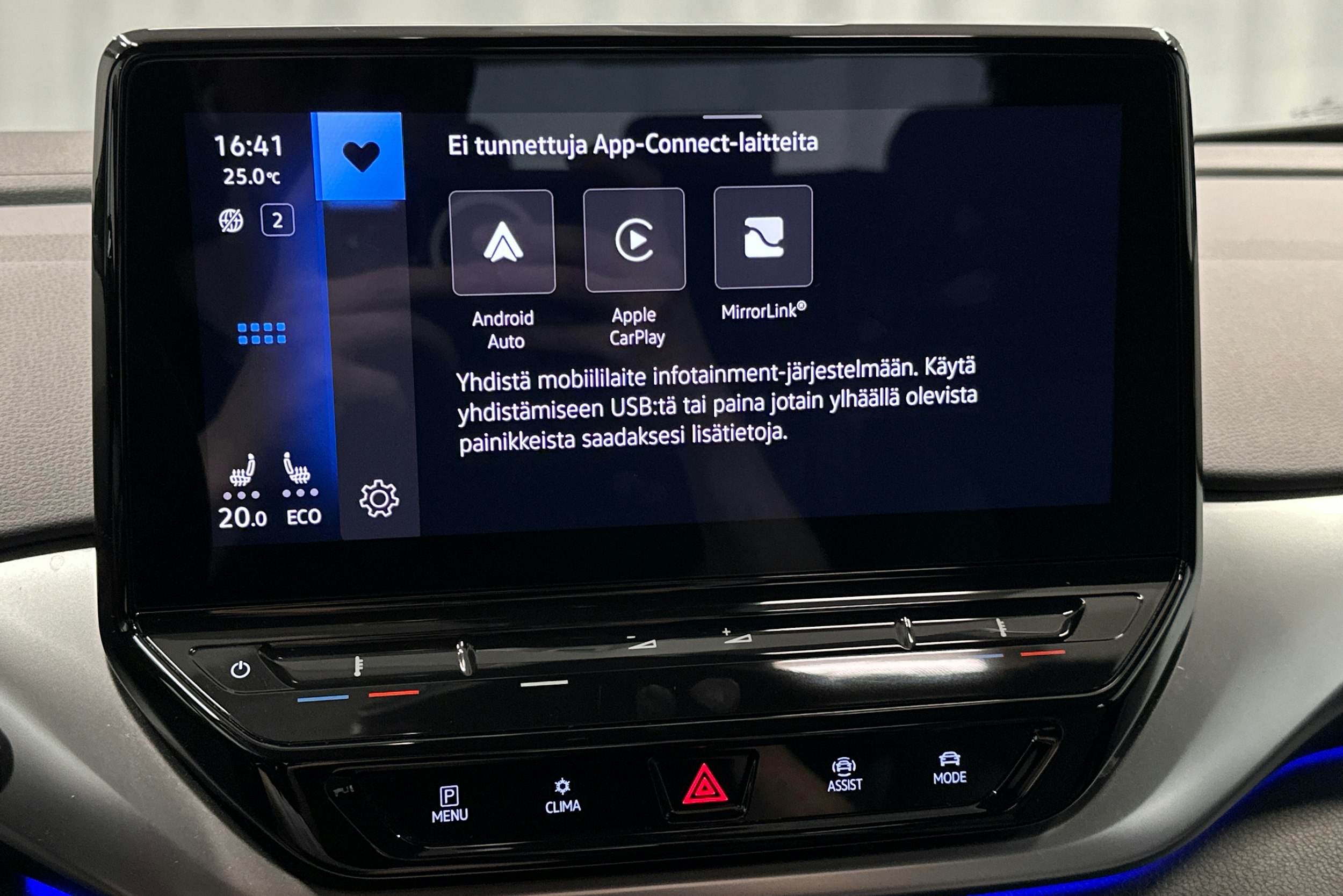 sininen Volkswagen ID.4 2021 kuva 23.